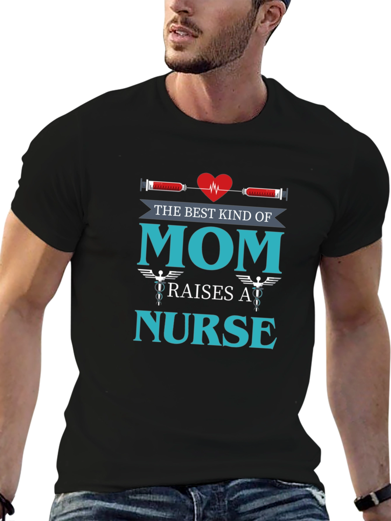 Best Kind of Mom Nurse T-Shirt