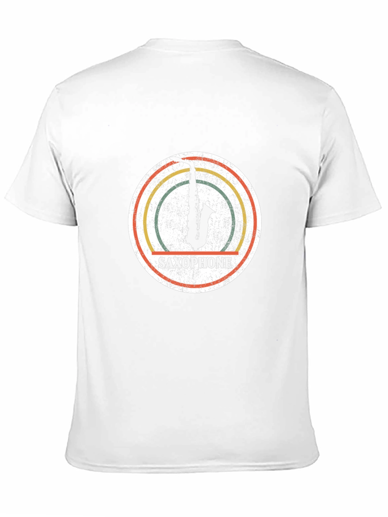 Saxophone Retro T-Shirt - Musician Tee