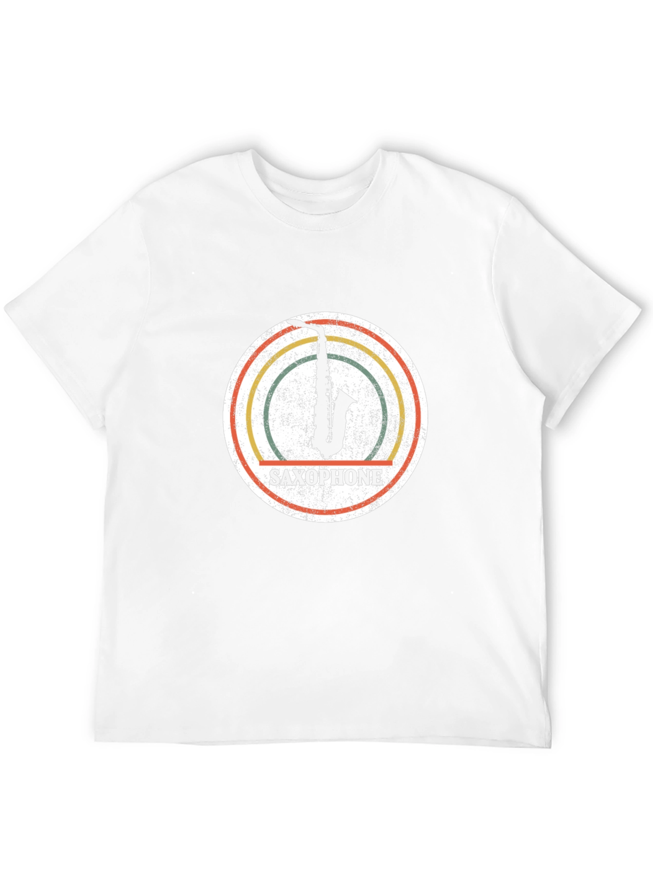 Saxophone Retro T-Shirt - Musician Tee