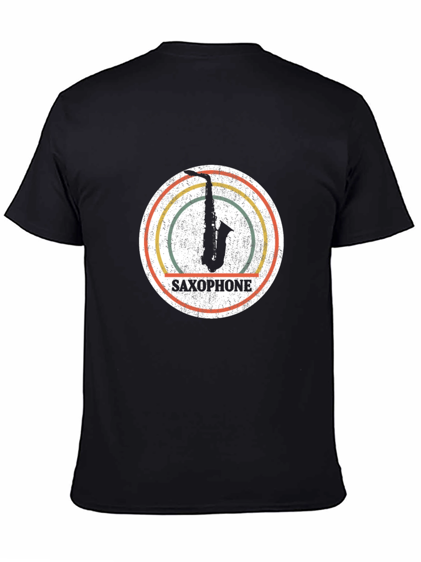 Saxophone Retro T-Shirt - Musician Tee