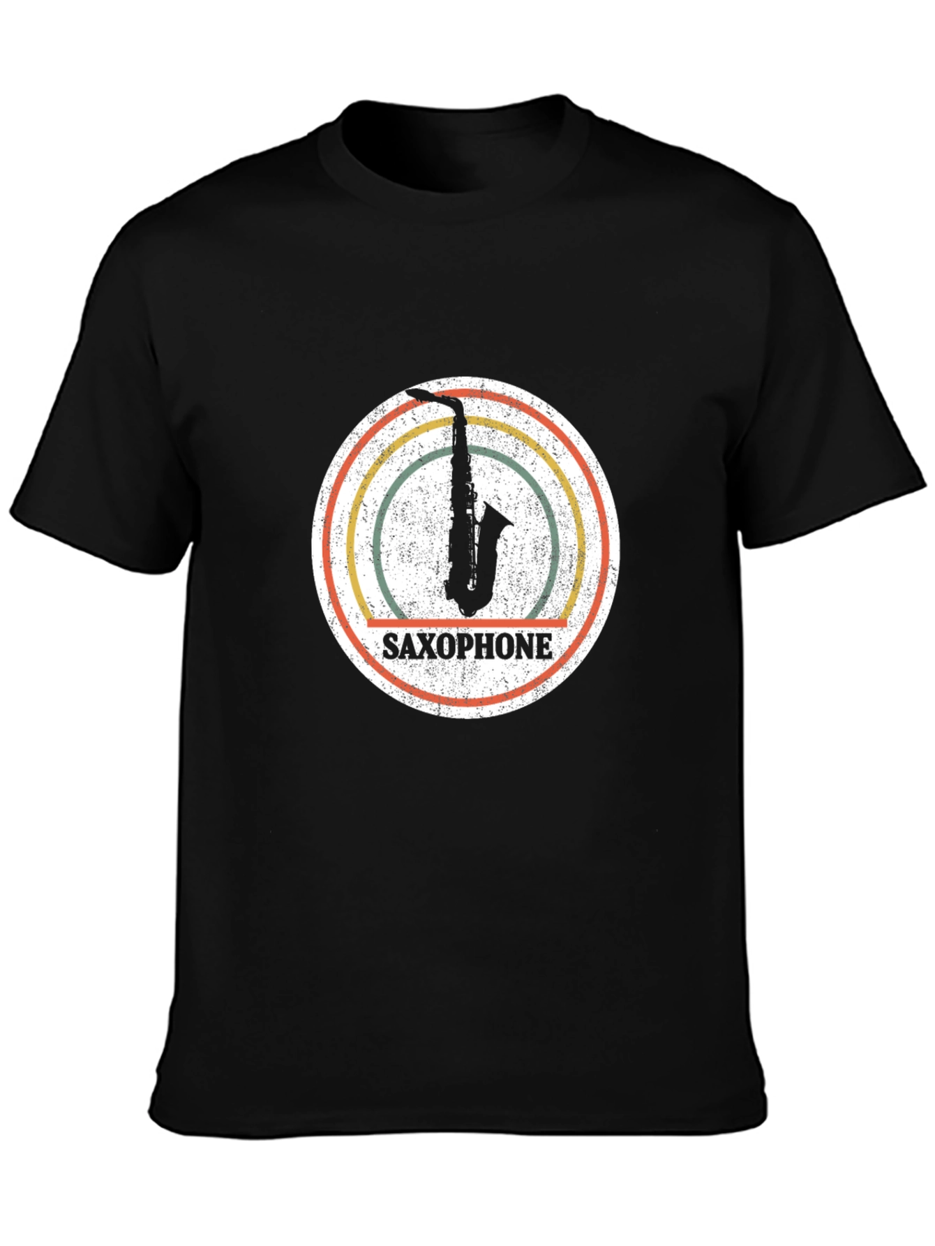 Saxophone Retro T-Shirt - Musician Tee