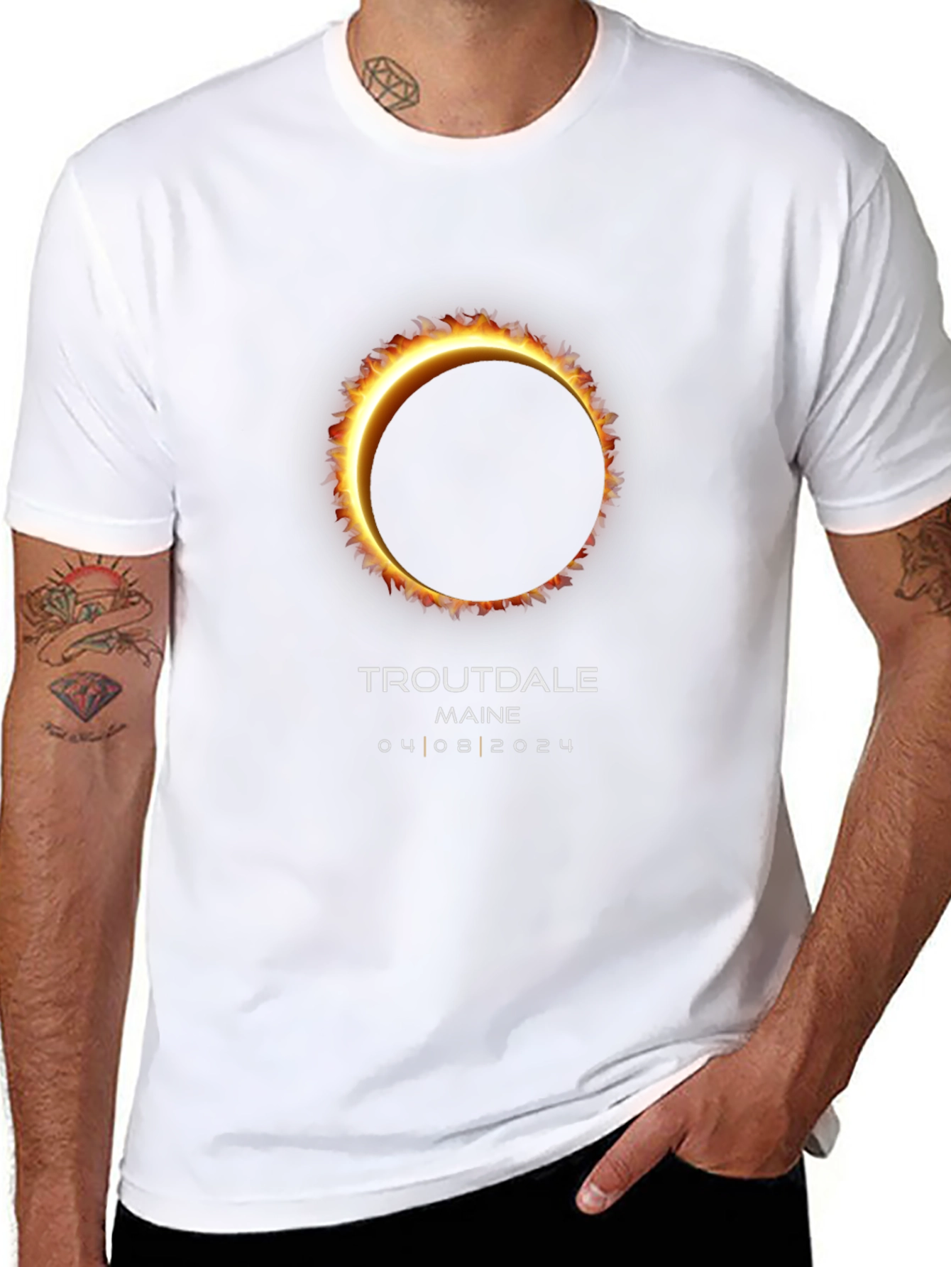 Total Solar Eclipse 2024 Souvenir T-Shirt