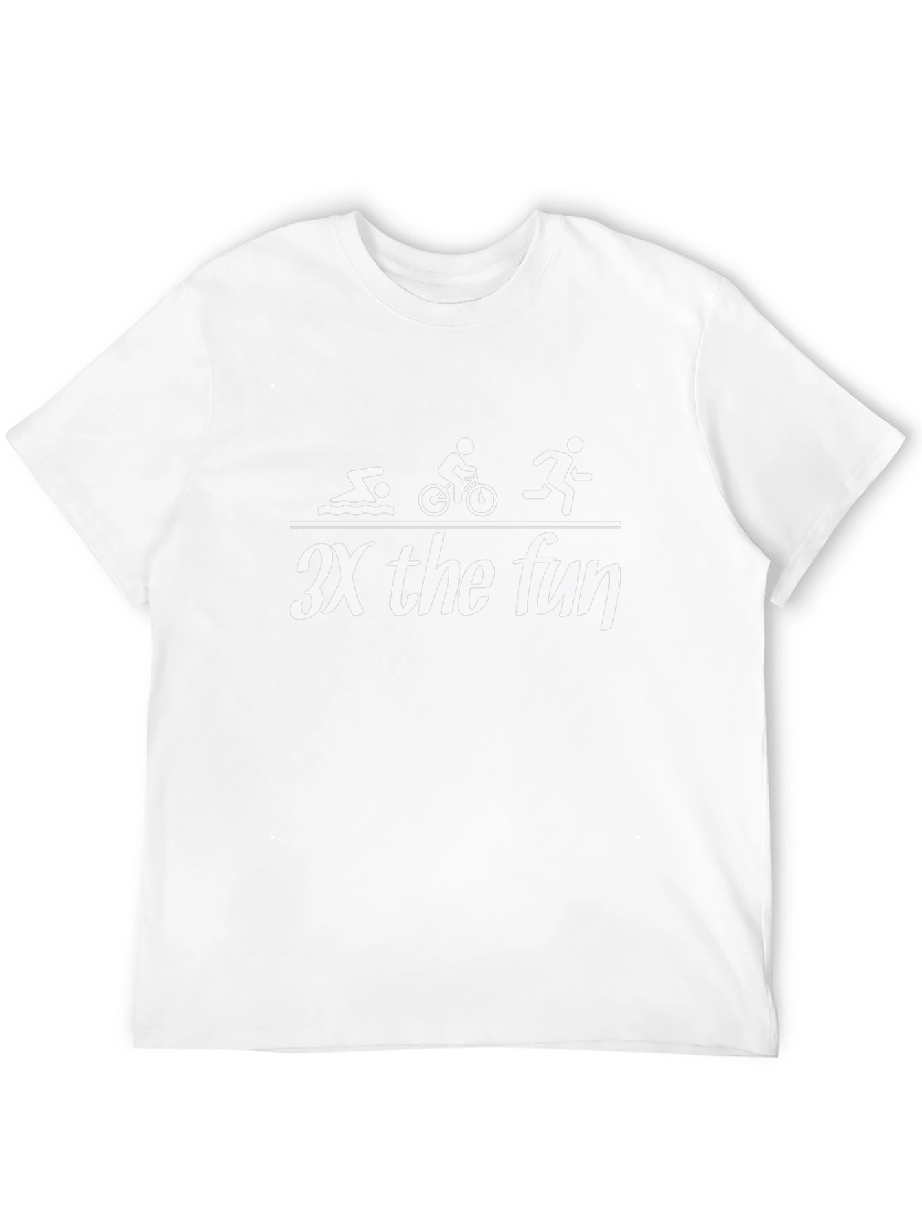 Triathlon 3X Fun Black T-Shirt