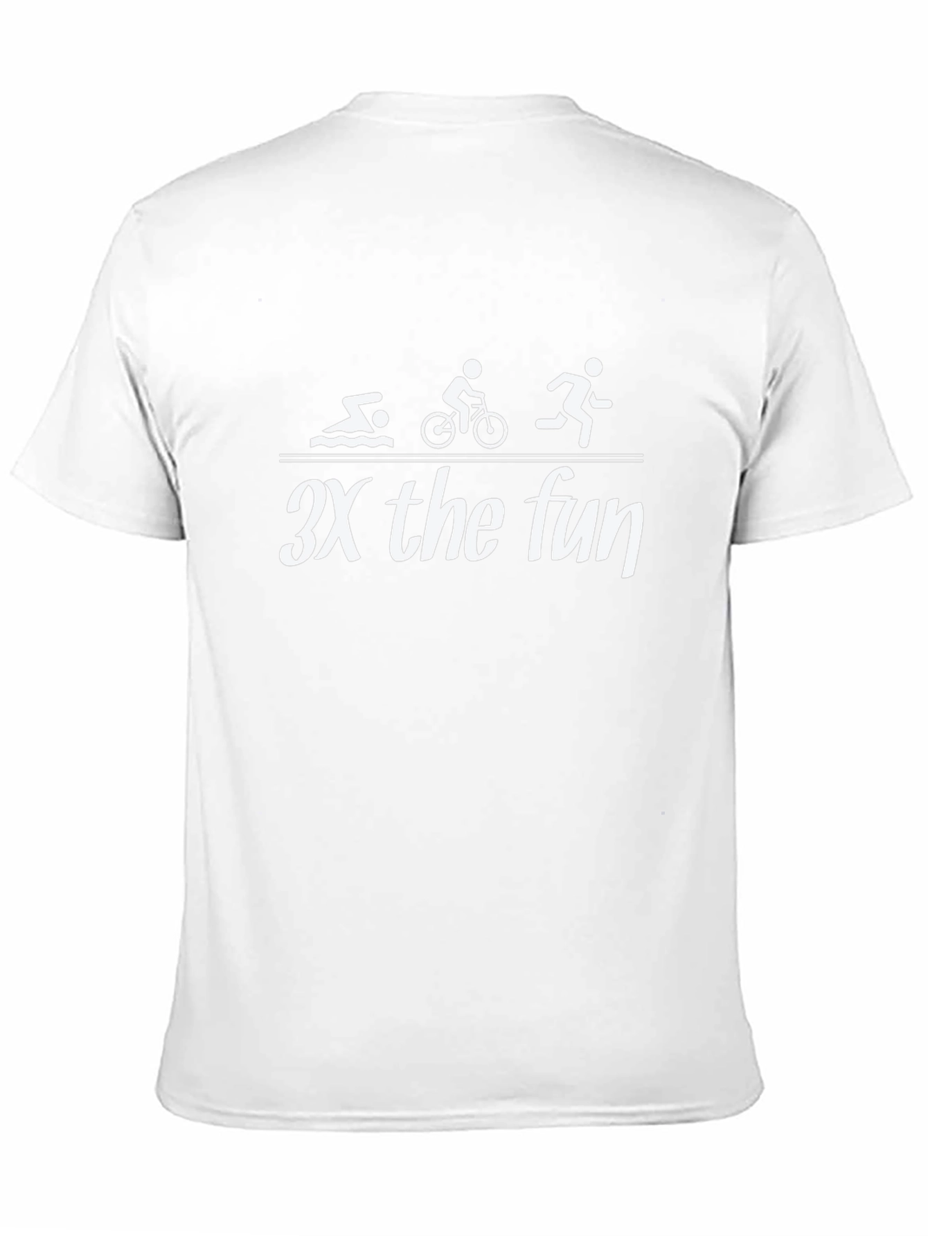 Triathlon 3X Fun Black T-Shirt