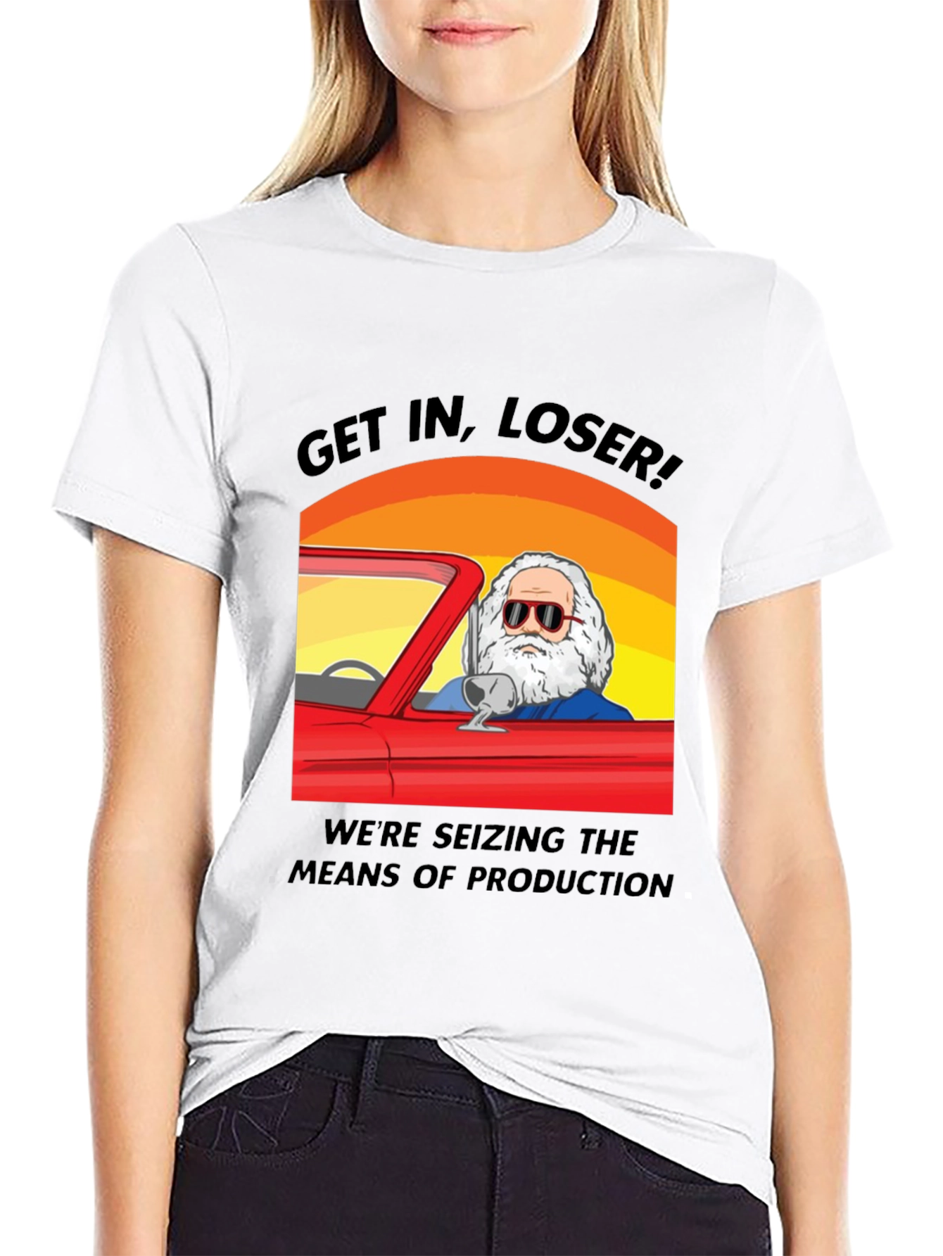 Get In Loser Tee - Seize Production!