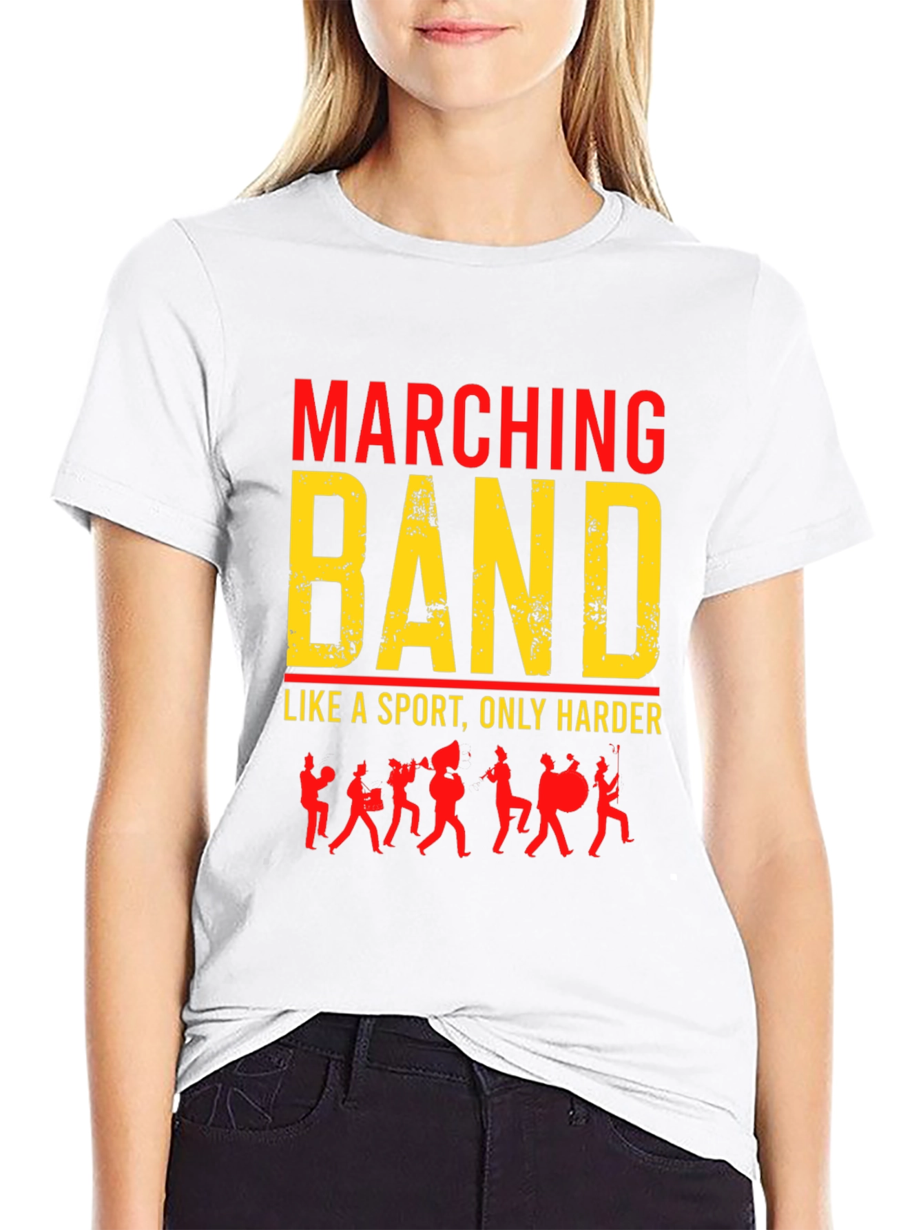 Marching Band Like a Sport Only Harder Tee