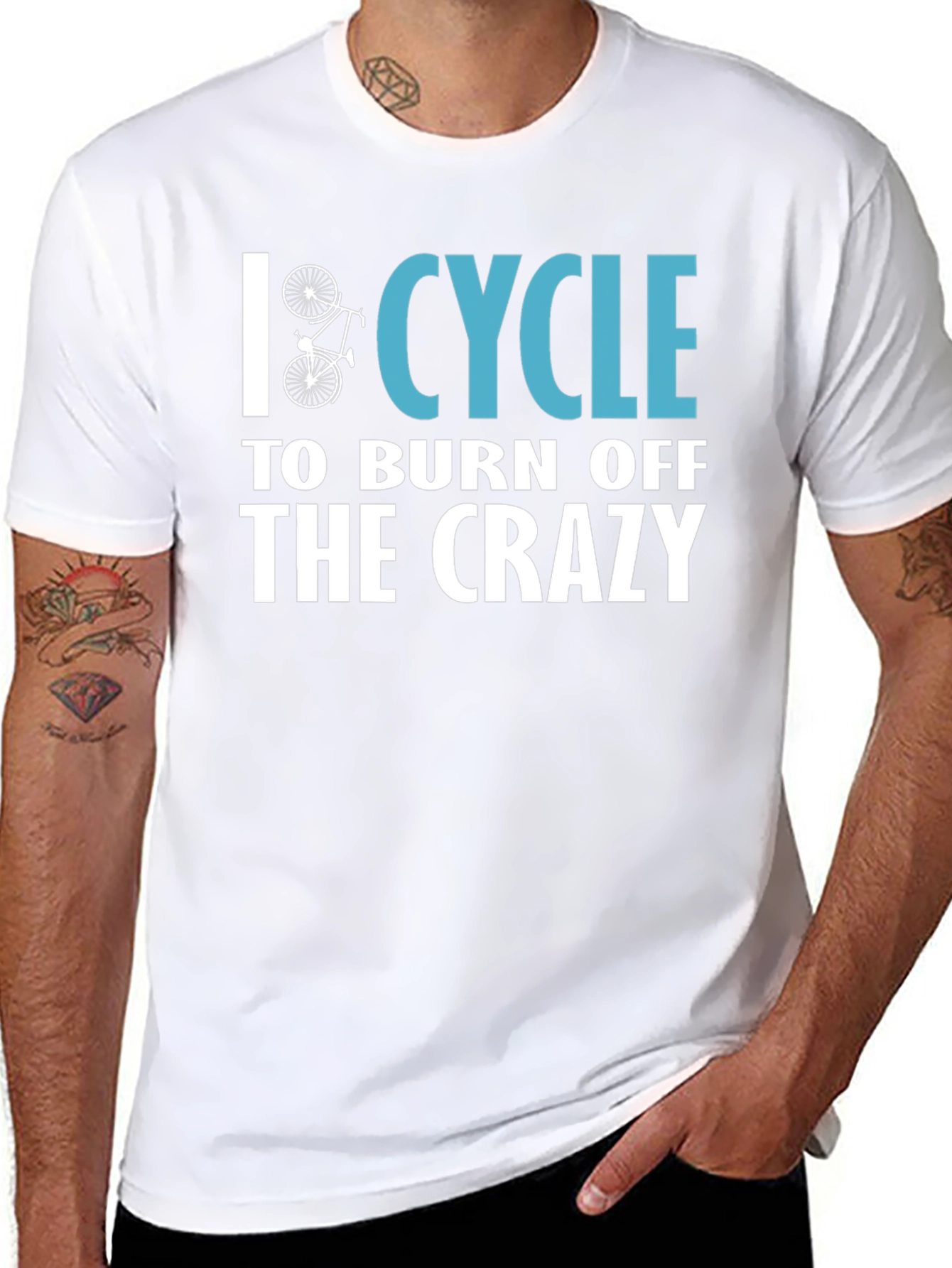 Cycle to Burn Off The Crazy T-Shirt