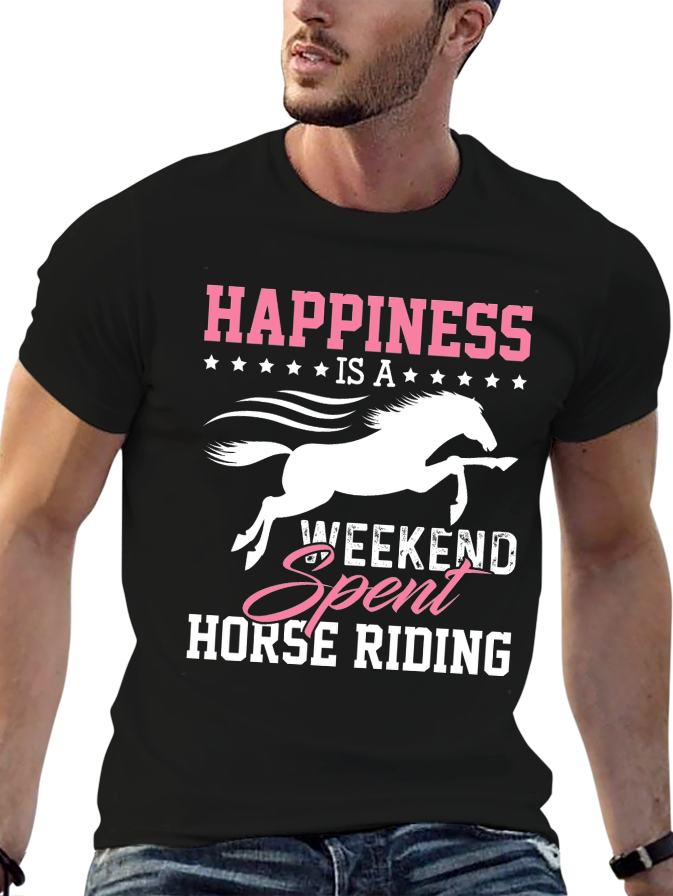 Happiness is Horse Riding T-Shirt