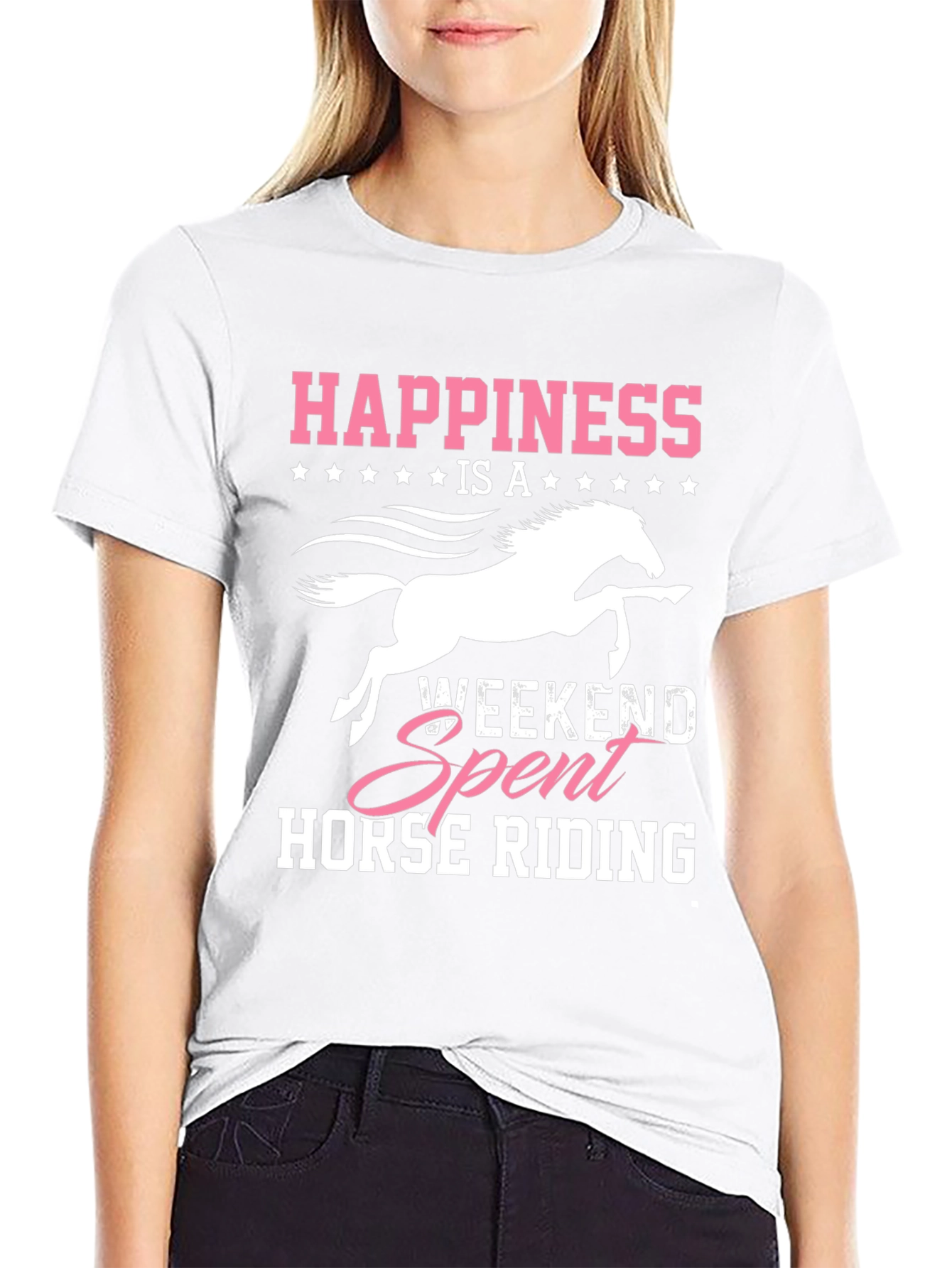 Happiness is Horse Riding T-Shirt