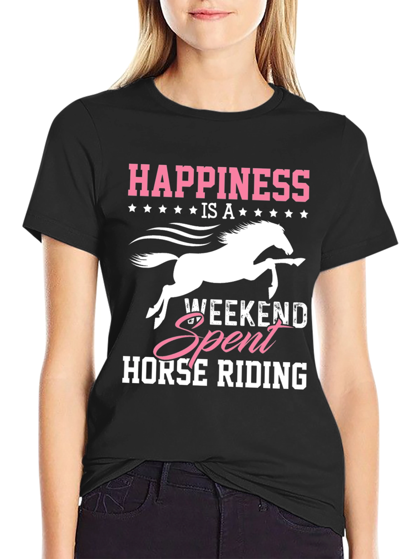 Happiness is Horse Riding T-Shirt