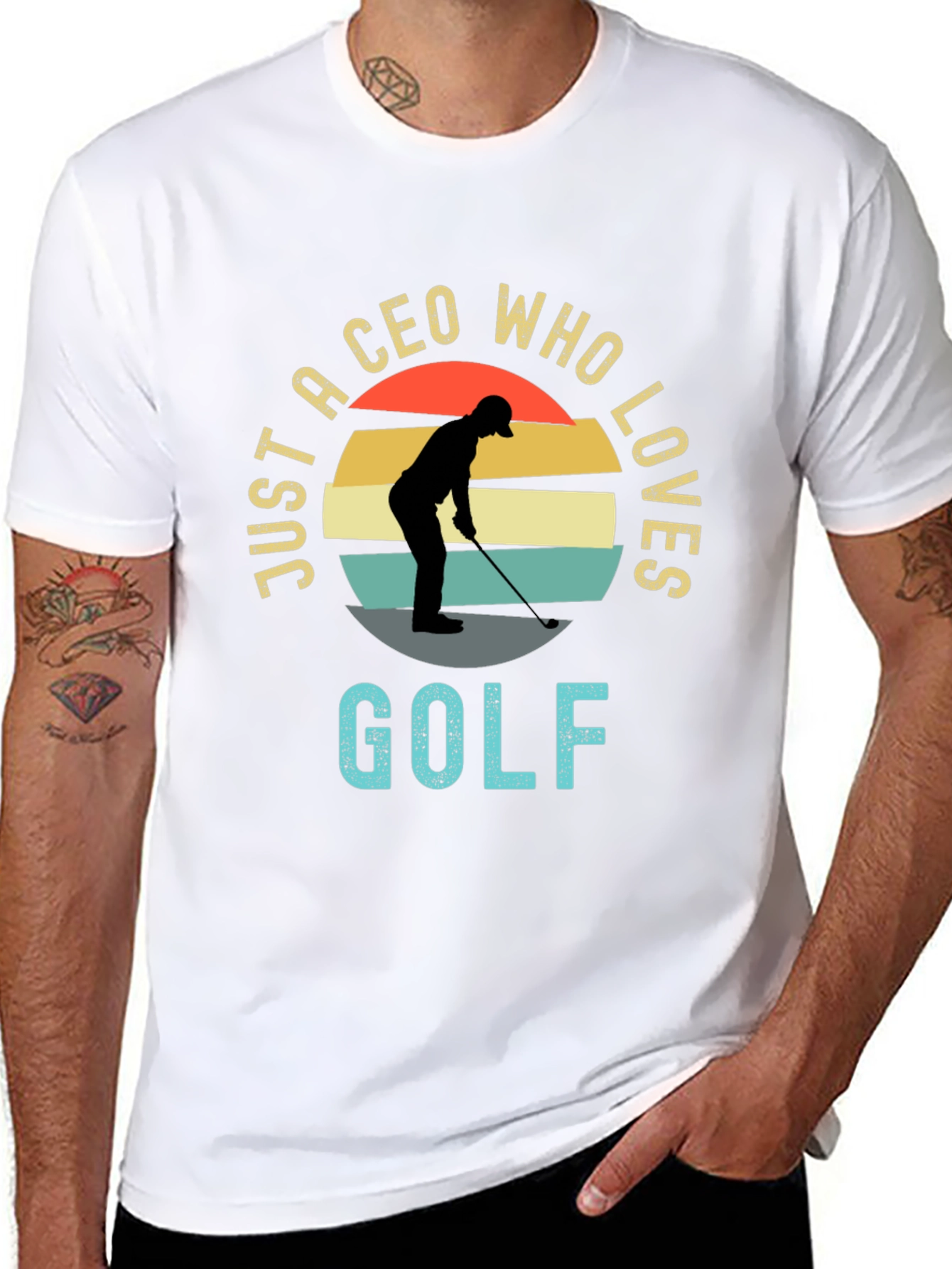CEO Golf Lover T-Shirt - Unique Golfer Apparel