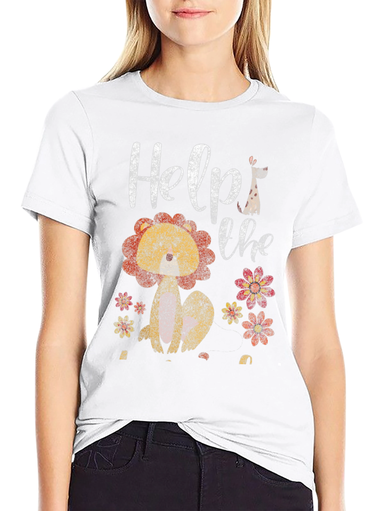Help the Lion Graphic Tee