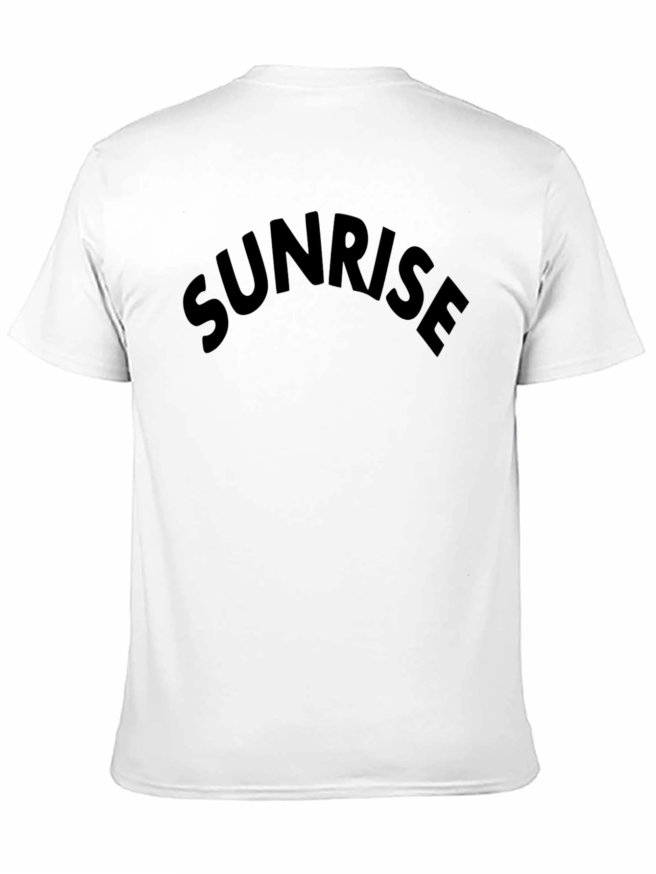 Sunrise Graphic Black T-Shirt