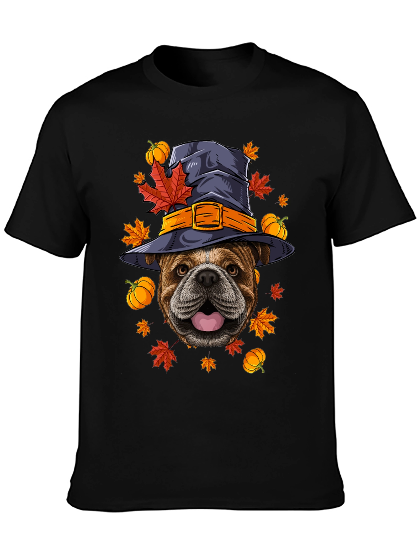 Halloween Bulldog T-Shirt