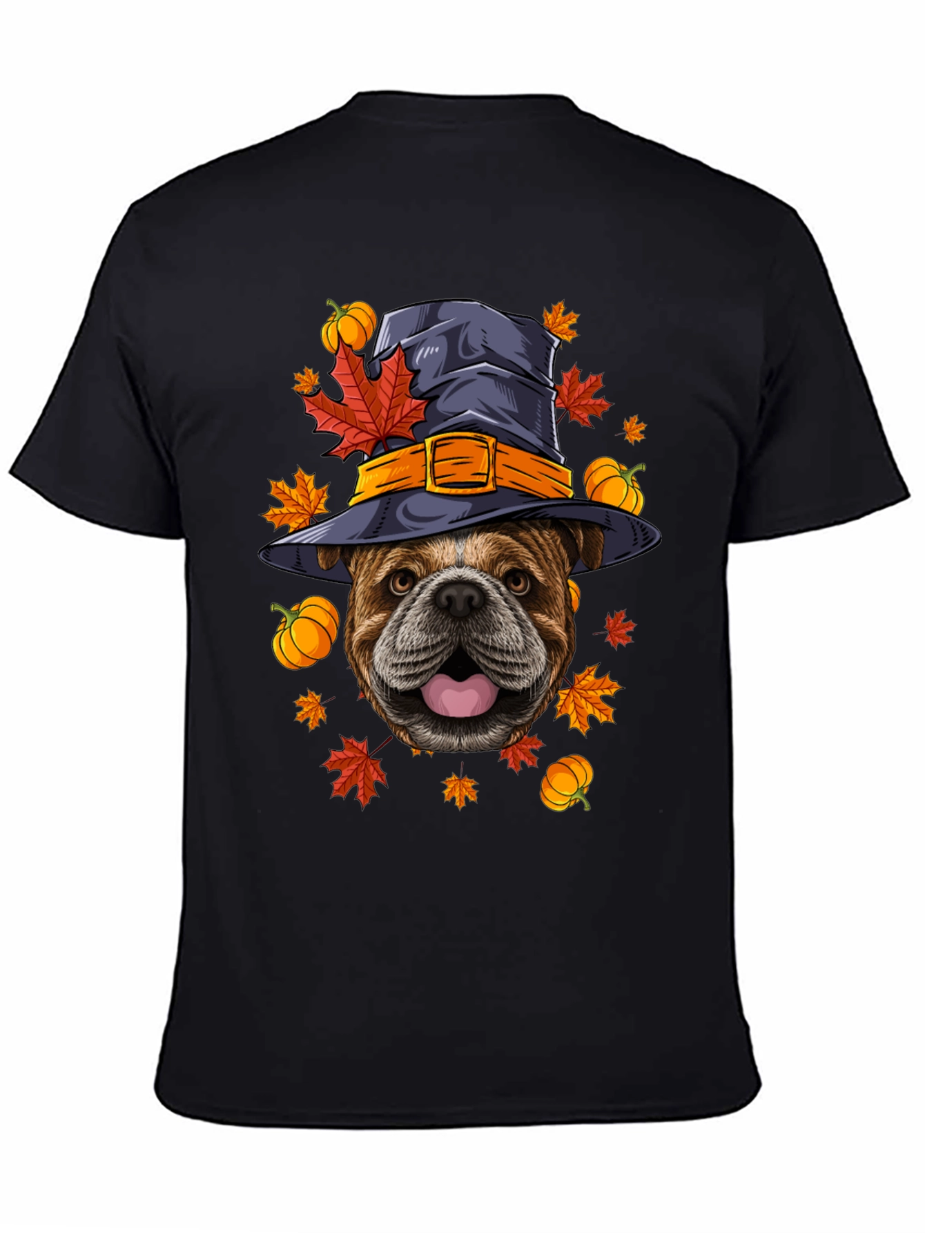 Halloween Bulldog T-Shirt