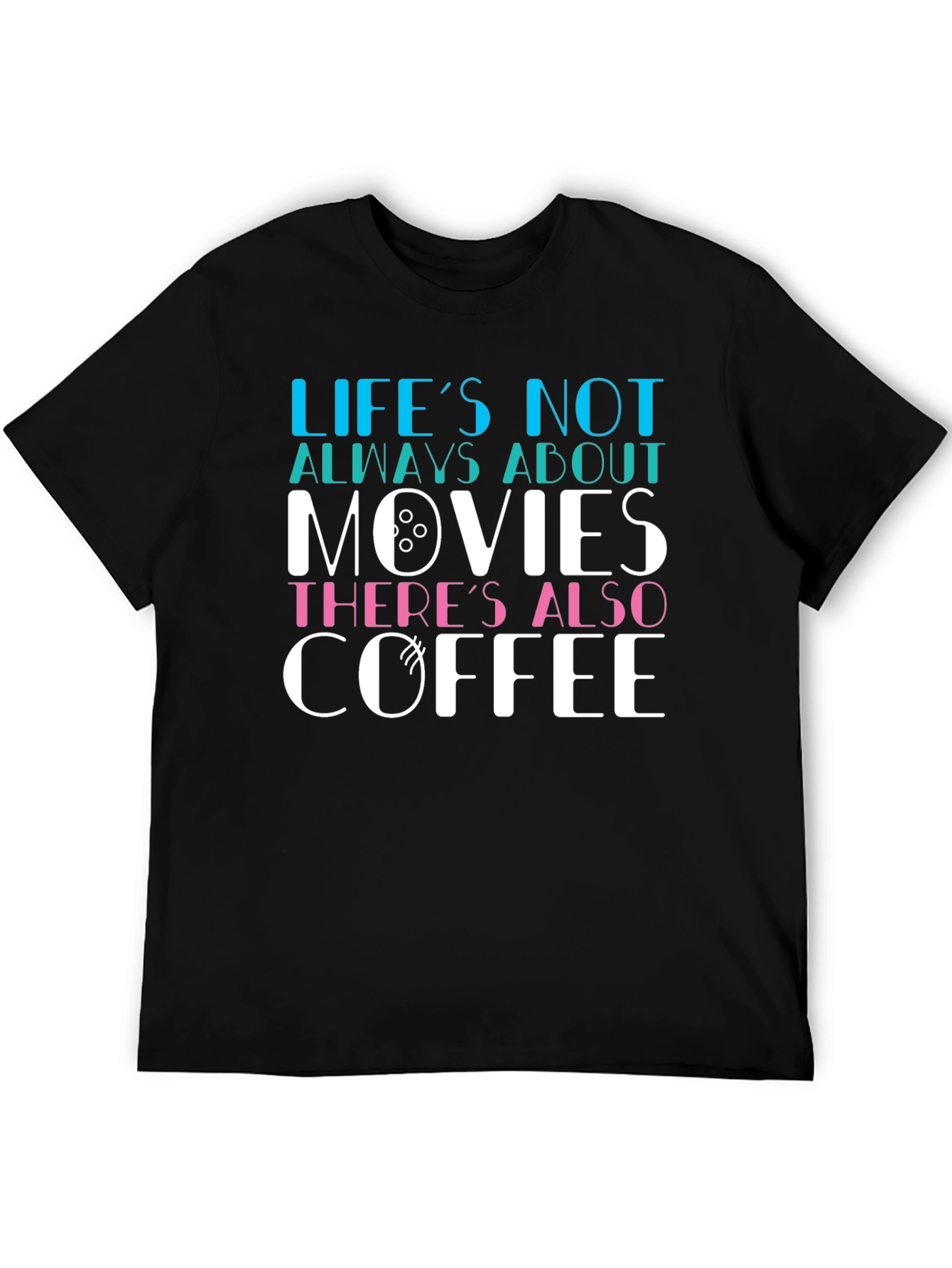 Movies & Coffee Graphic Tee