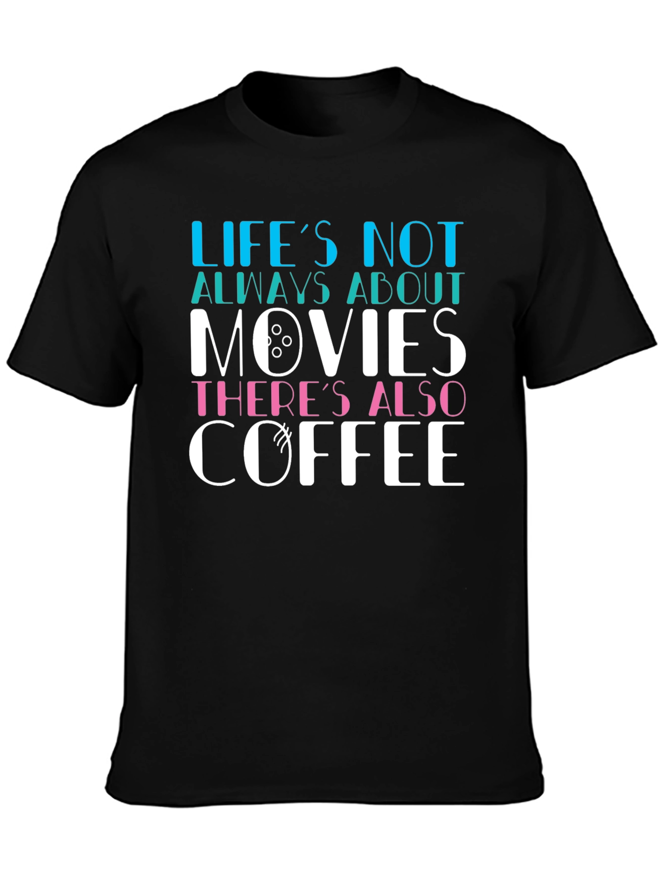 Movies & Coffee Graphic Tee