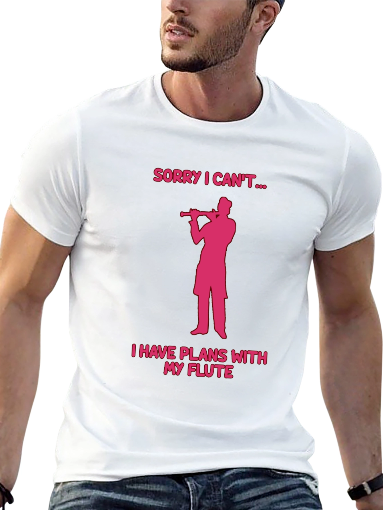 Flute Player T-Shirt - Sorry I Cant...