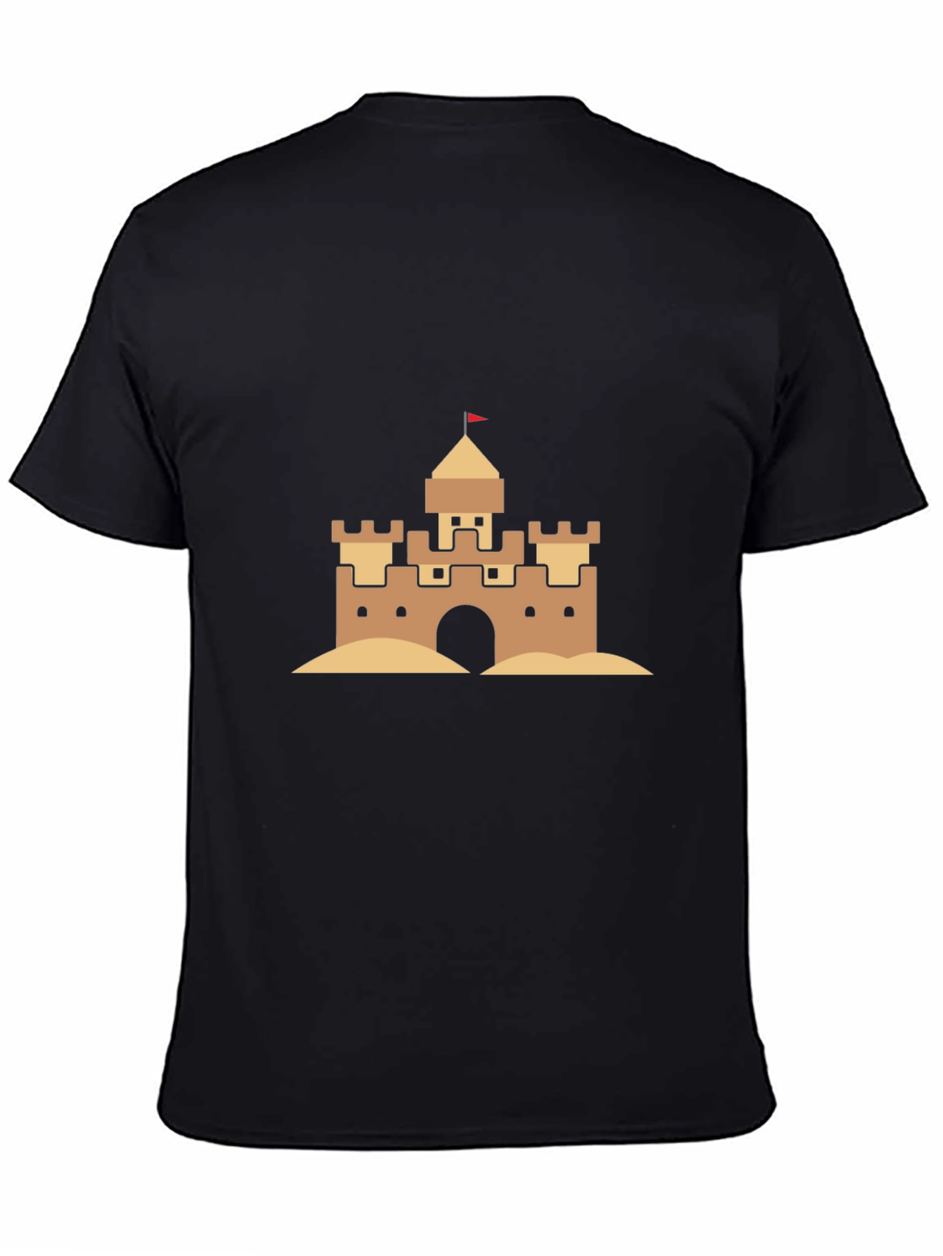 Sandcastle Graphic T-Shirt - Summer Beach Fun!