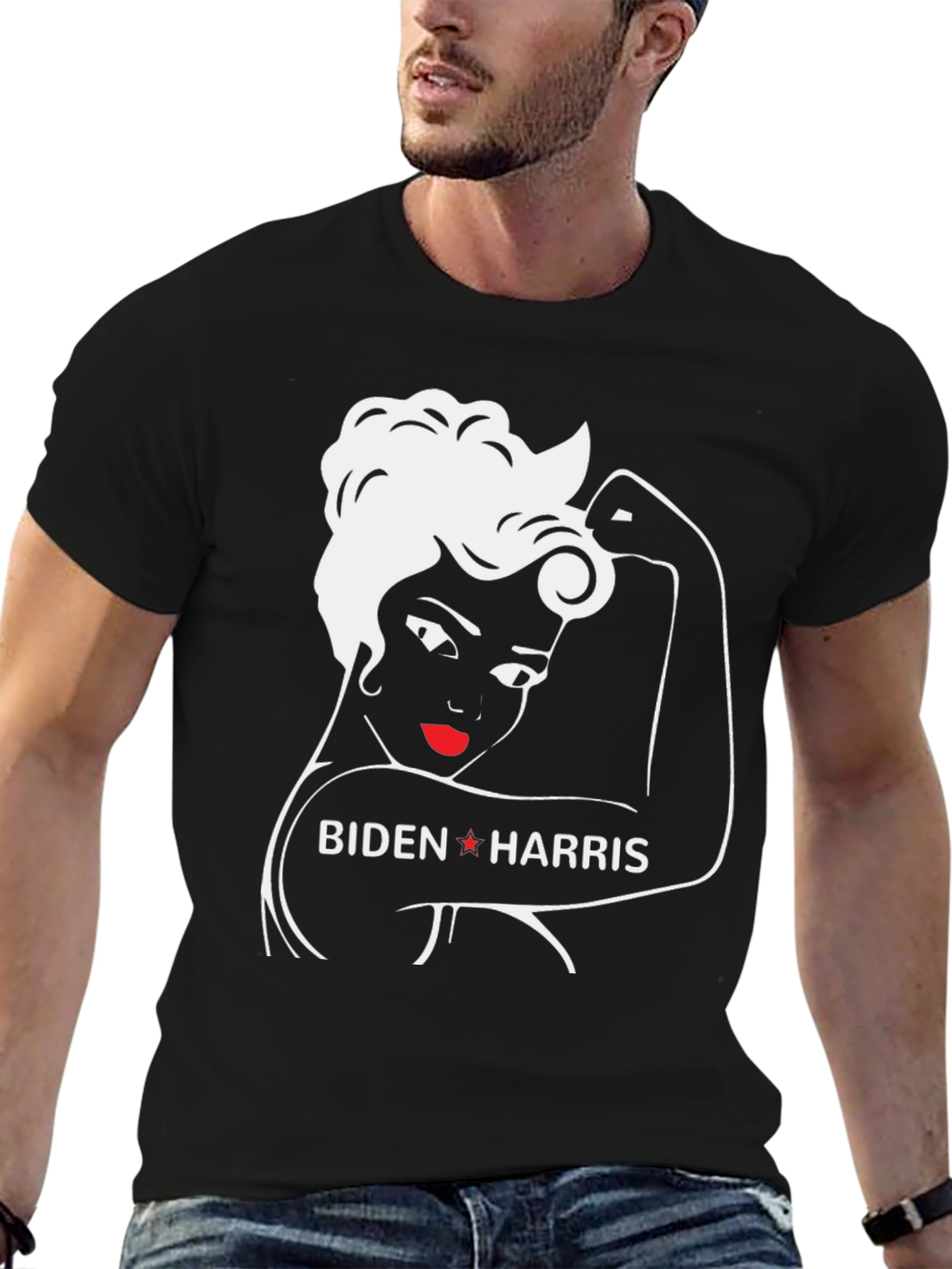 Biden Harris Rosie the Riveter T-Shirt