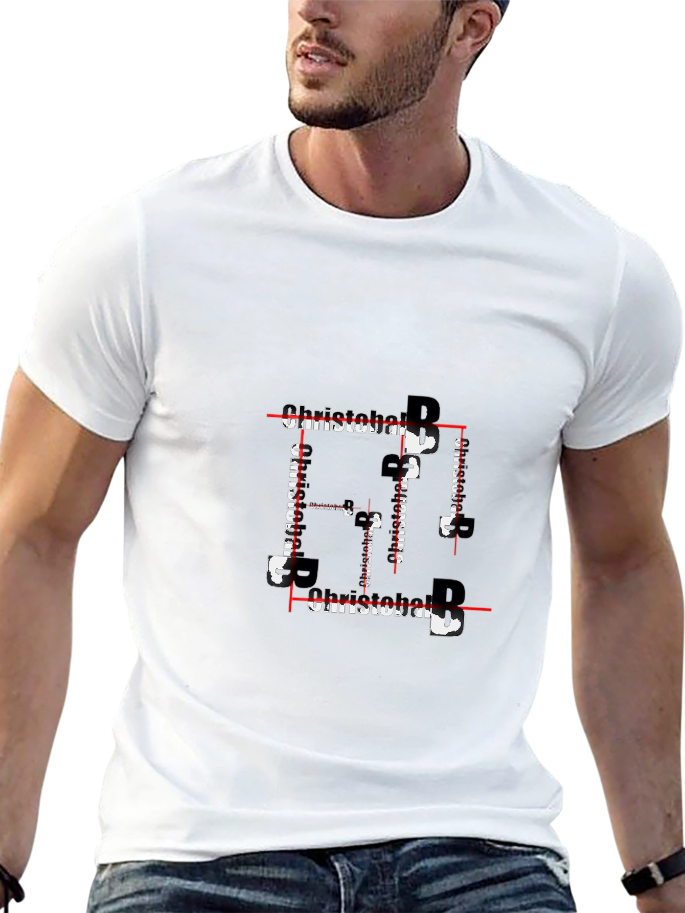Unique Graphic Black T-Shirt
