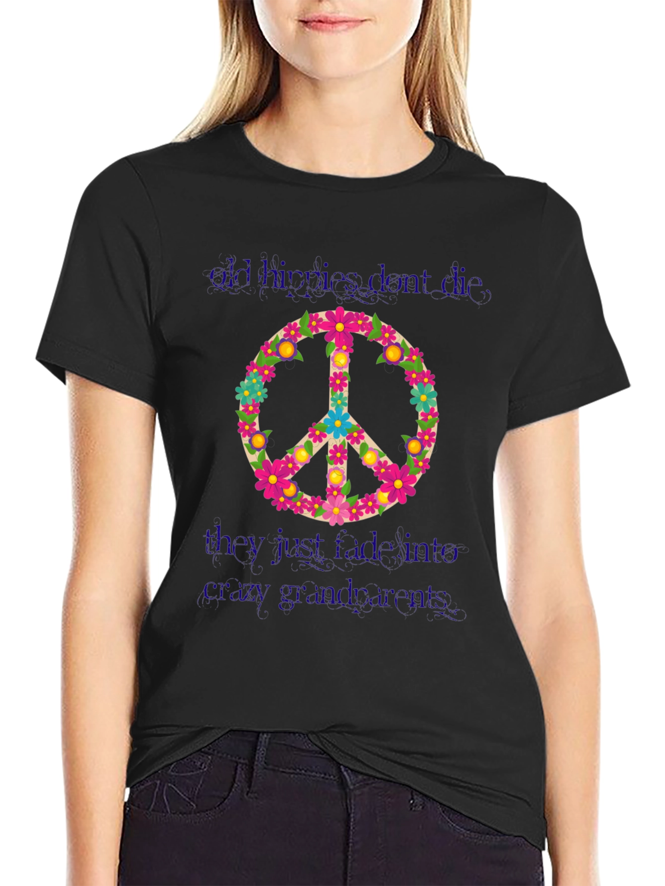 Hippie Grandparents T-Shirt