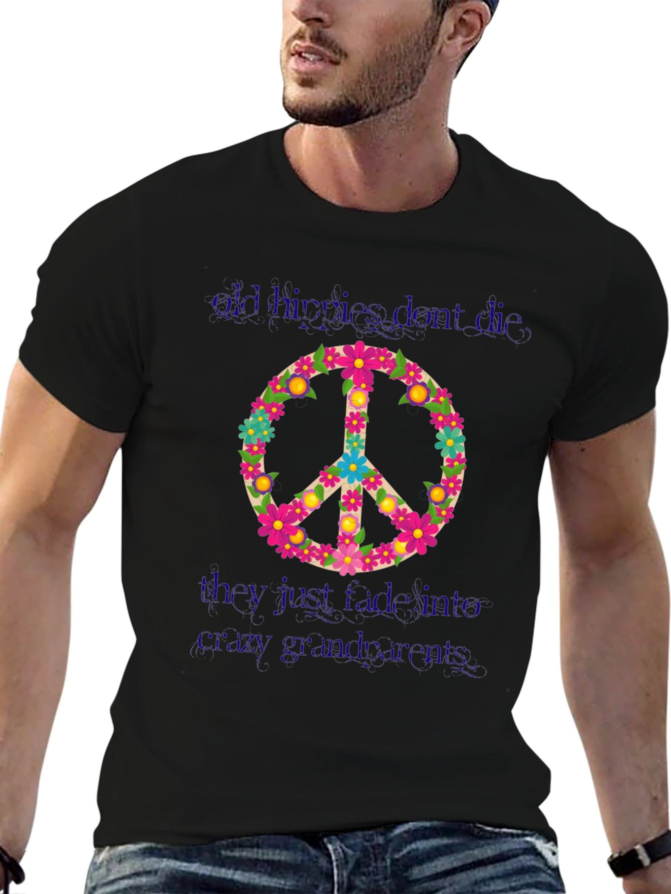Hippie Grandparents T-Shirt