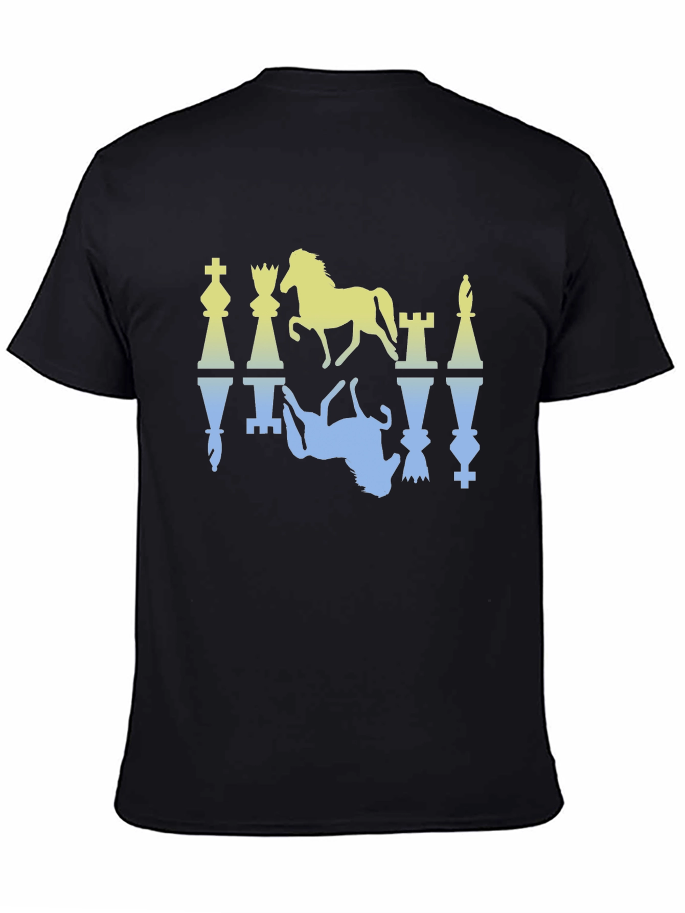 Chess Piece Graphic Tee - Stylish Mens T-Shirt