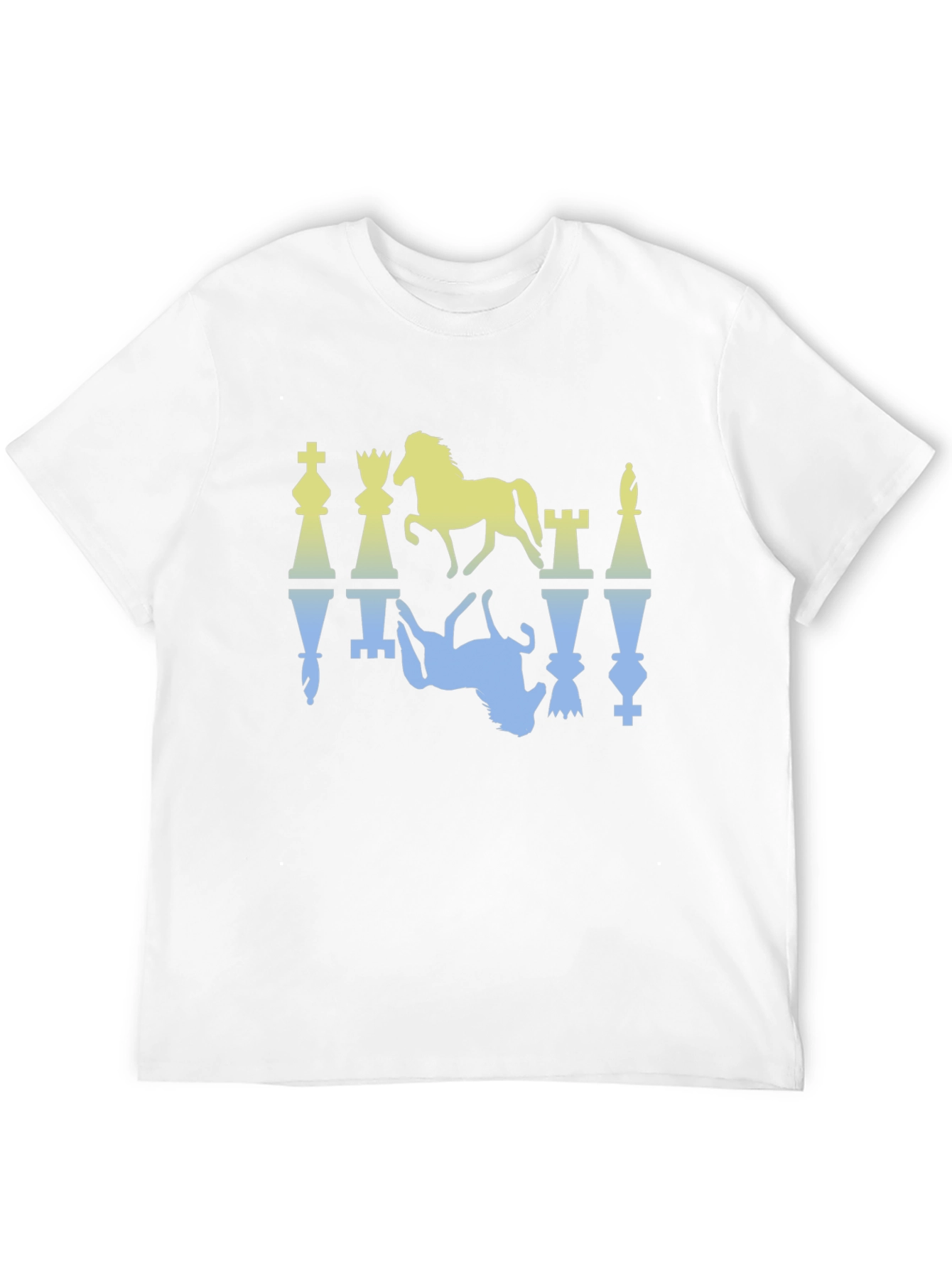 Chess Piece Graphic Tee - Stylish Mens T-Shirt
