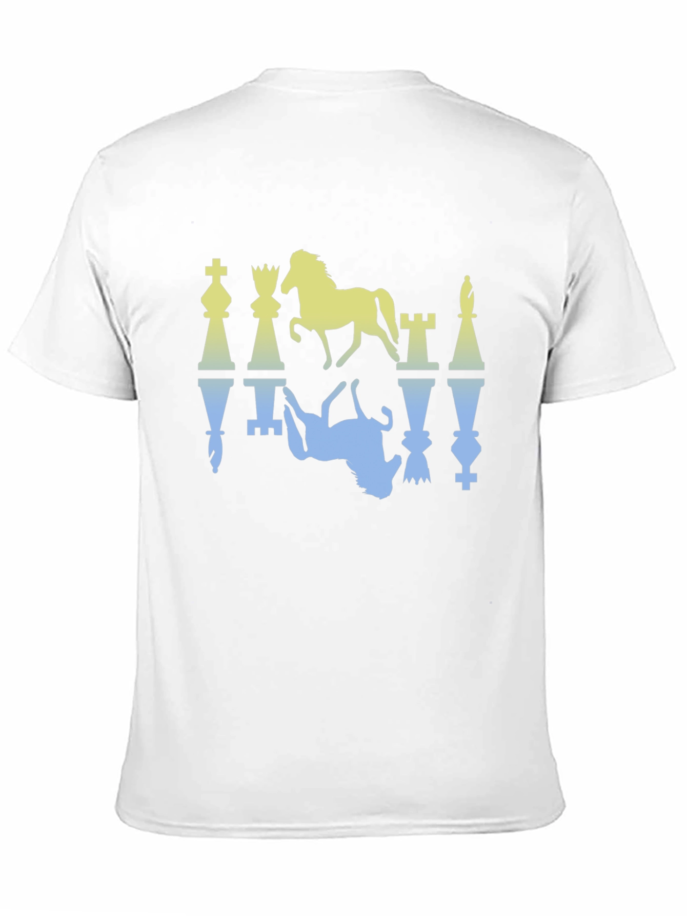 Chess Piece Graphic Tee - Stylish Mens T-Shirt