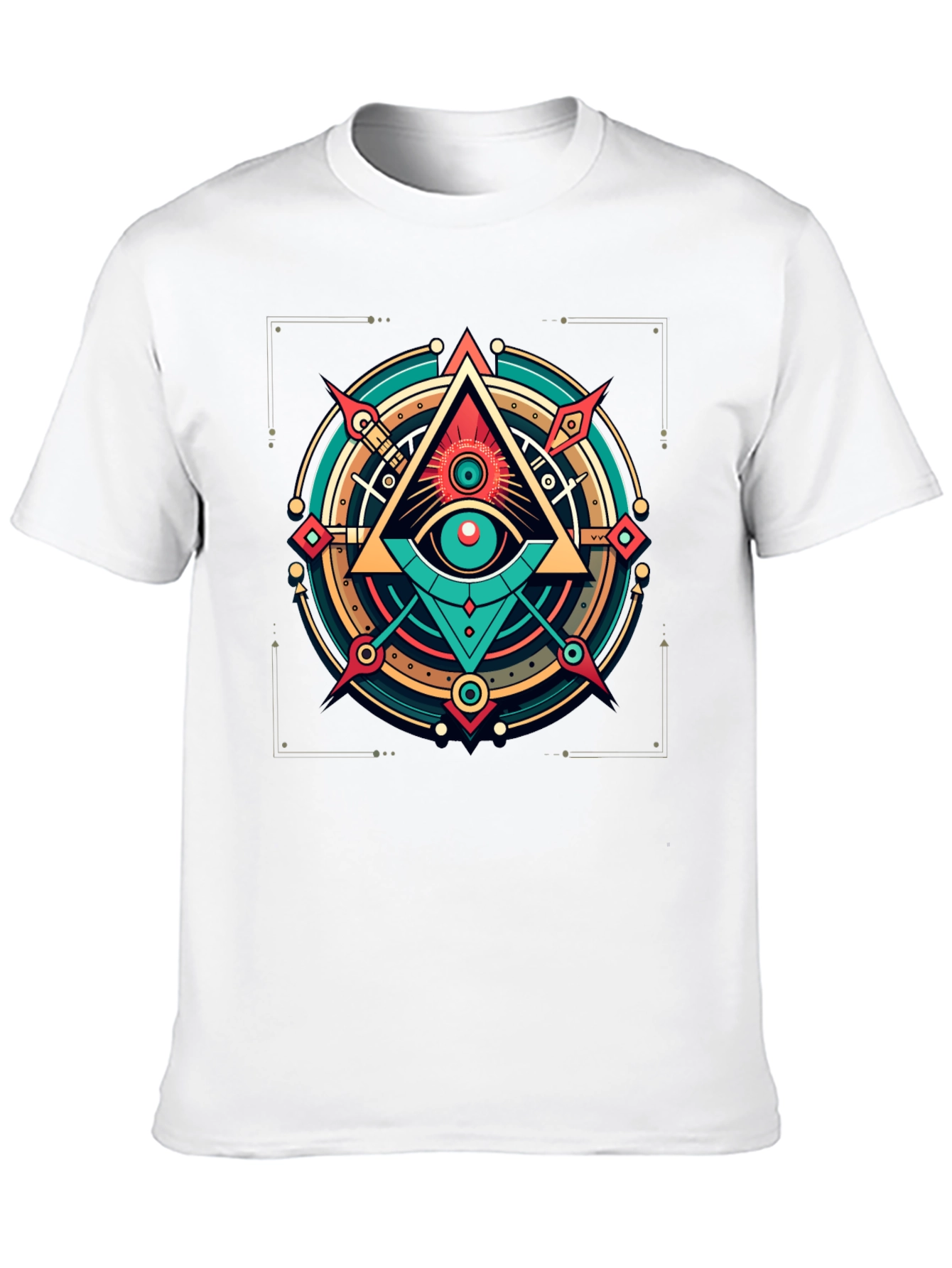 All Seeing Eye Graphic Tee - Modern Mystic Style