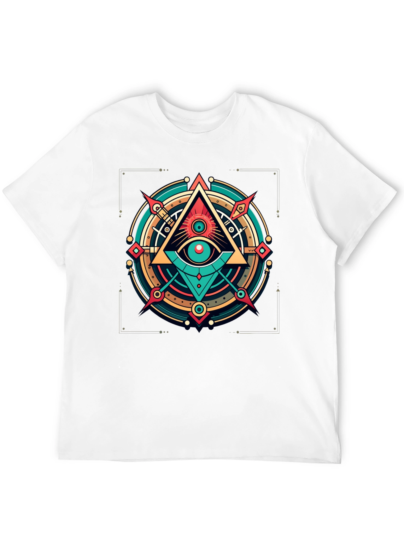 All Seeing Eye Graphic Tee - Modern Mystic Style