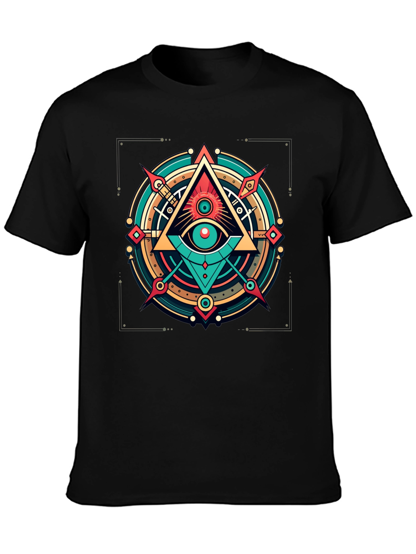All Seeing Eye Graphic Tee - Modern Mystic Style