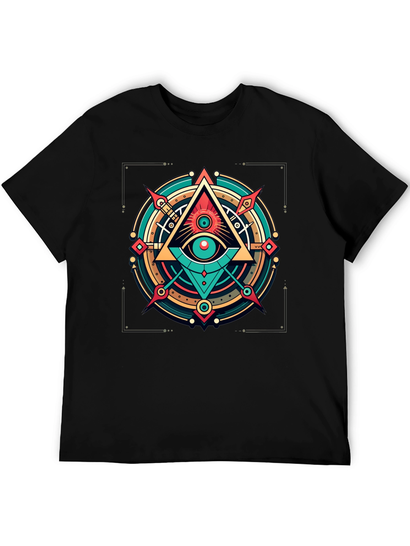 All Seeing Eye Graphic Tee - Modern Mystic Style