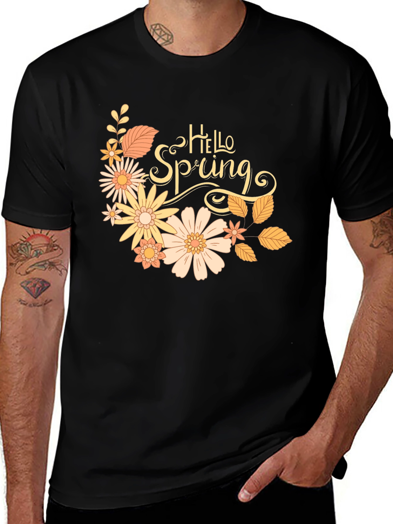 Hello Spring Graphic Tee