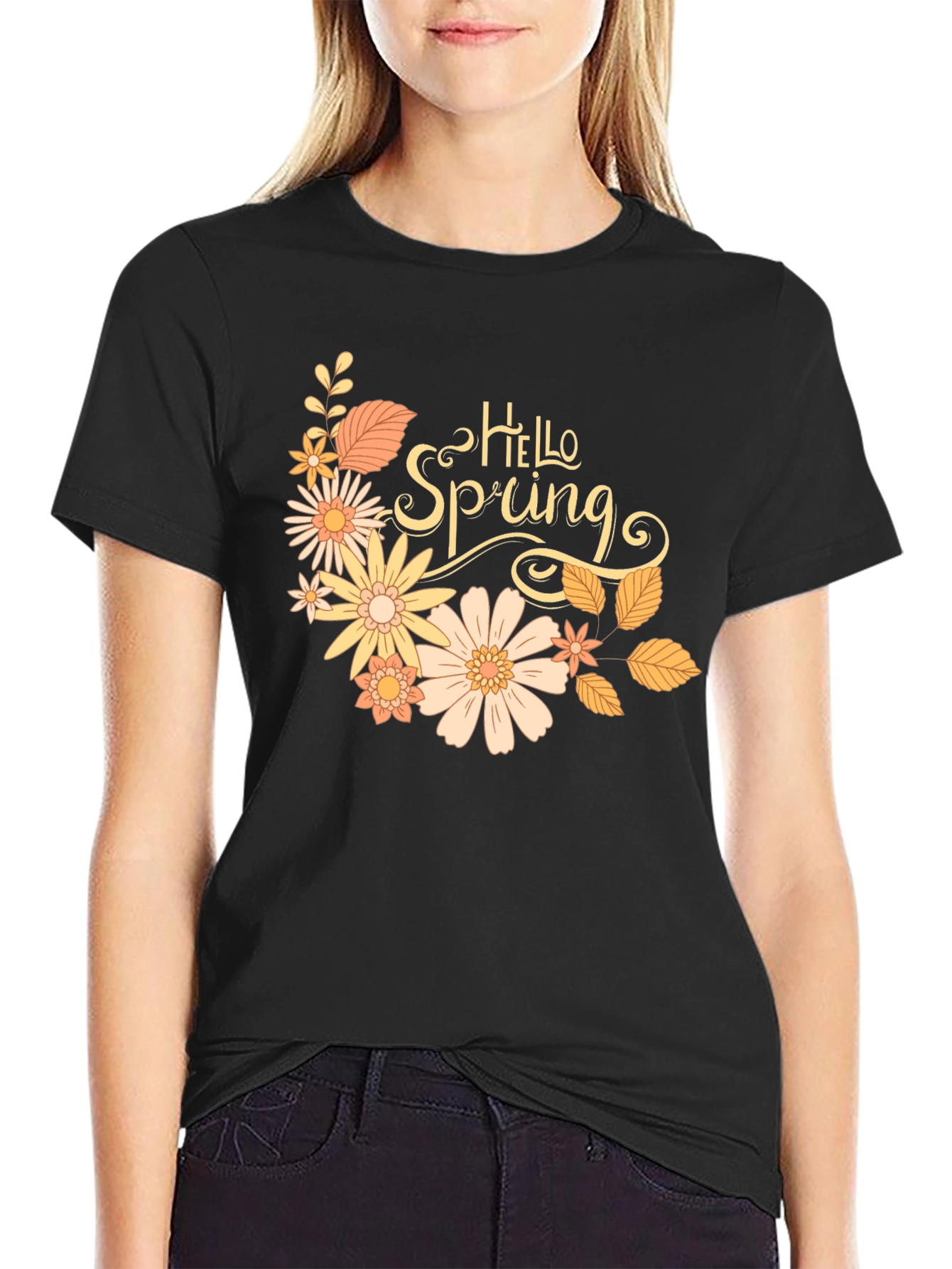 Hello Spring Graphic Tee