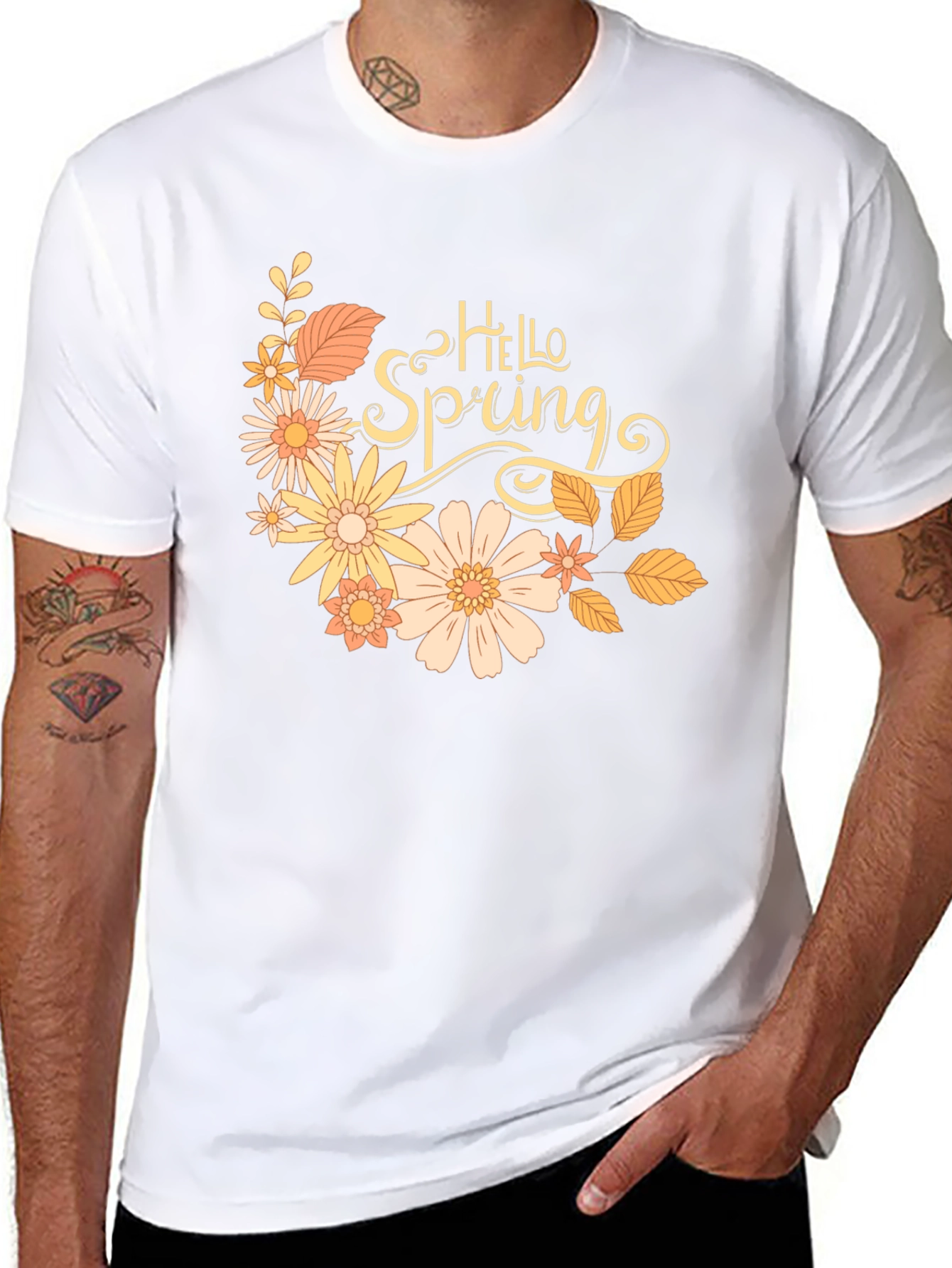 Hello Spring Graphic Tee