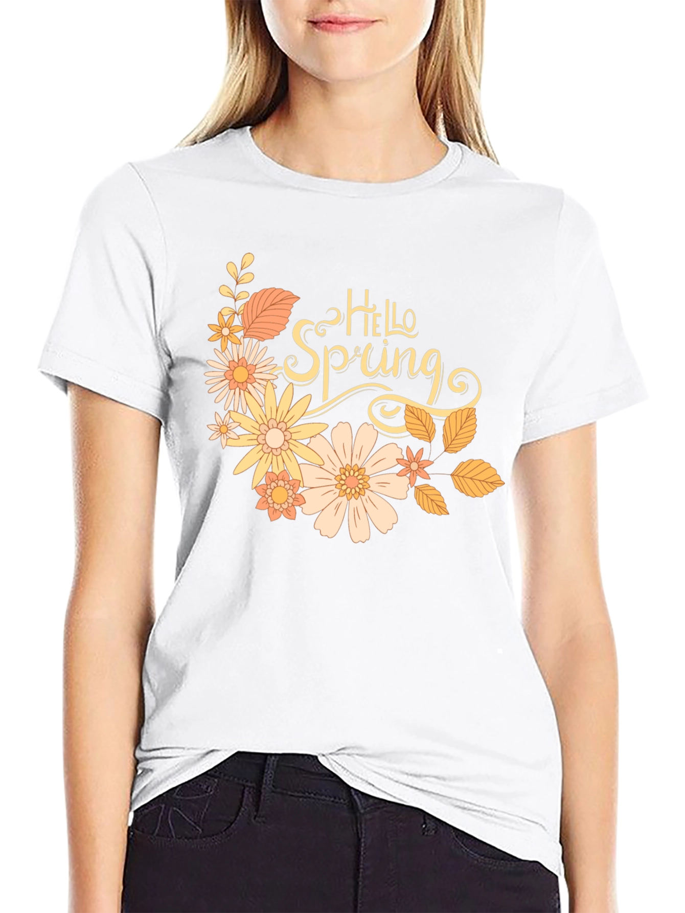 Hello Spring Graphic Tee