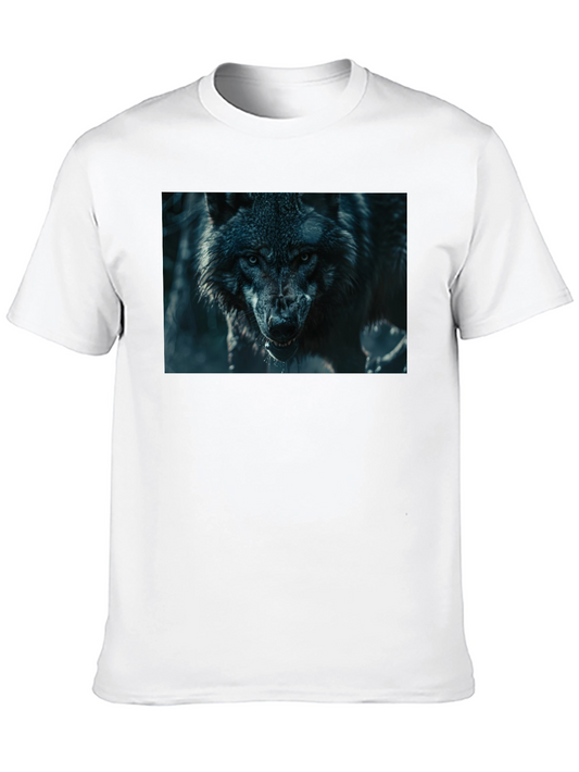 Black Wolf Graphic T-Shirt