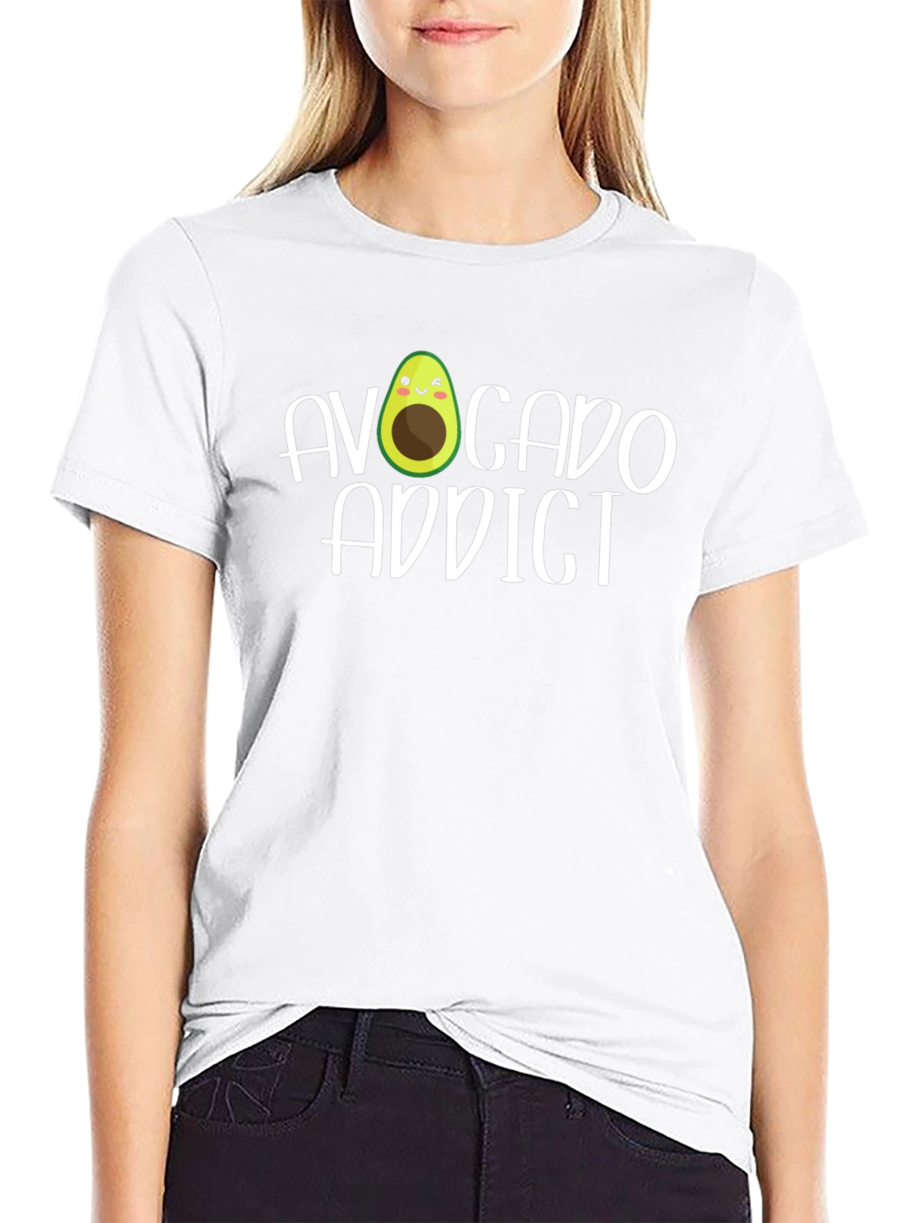 Avocado Addict Graphic Tee - Trendy Casual Wear