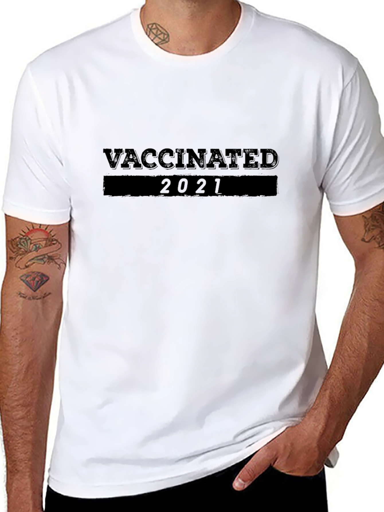Vaccinated 2021 T-Shirt