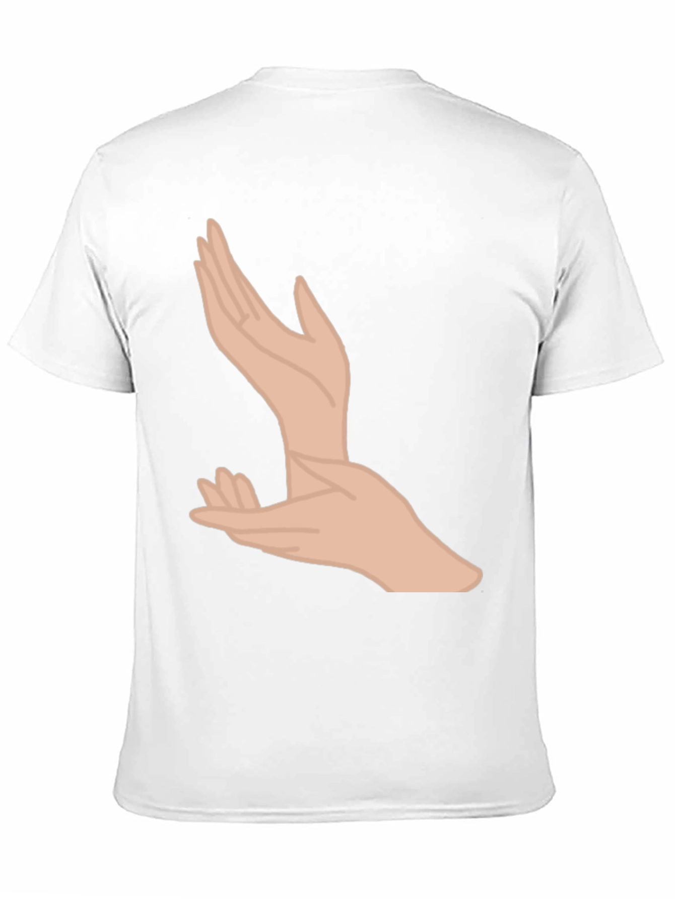 Hands Graphic Black T-Shirt
