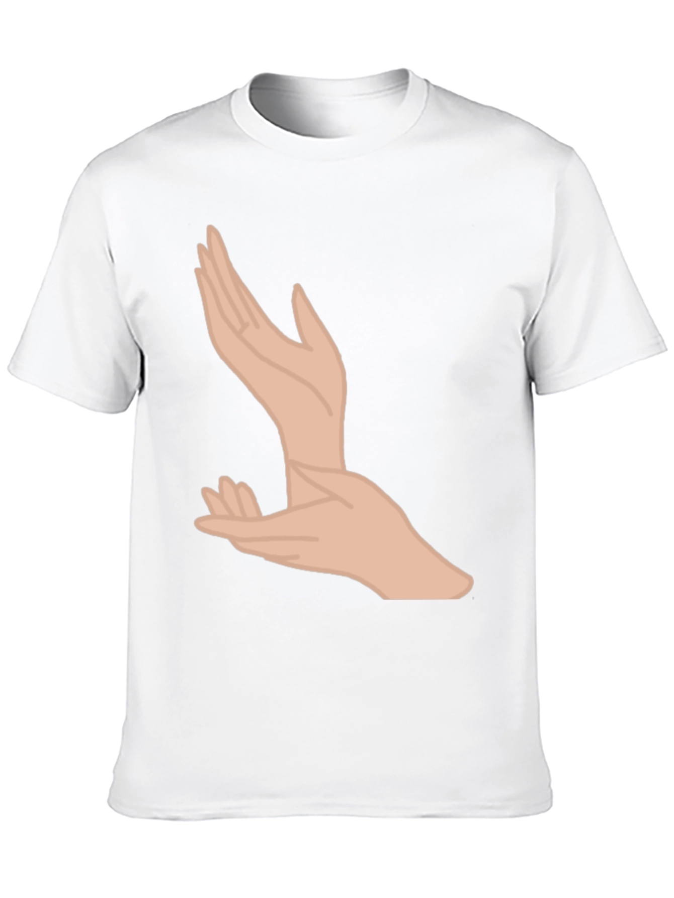 Hands Graphic Black T-Shirt