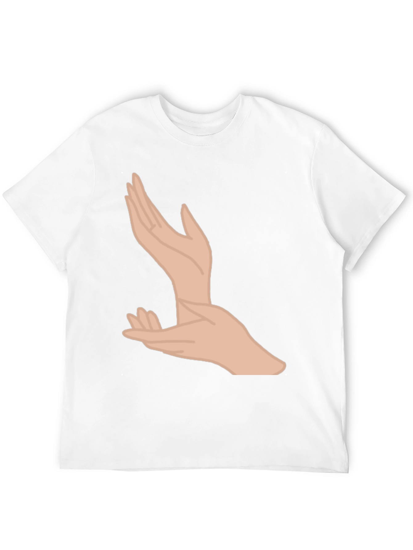 Hands Graphic Black T-Shirt
