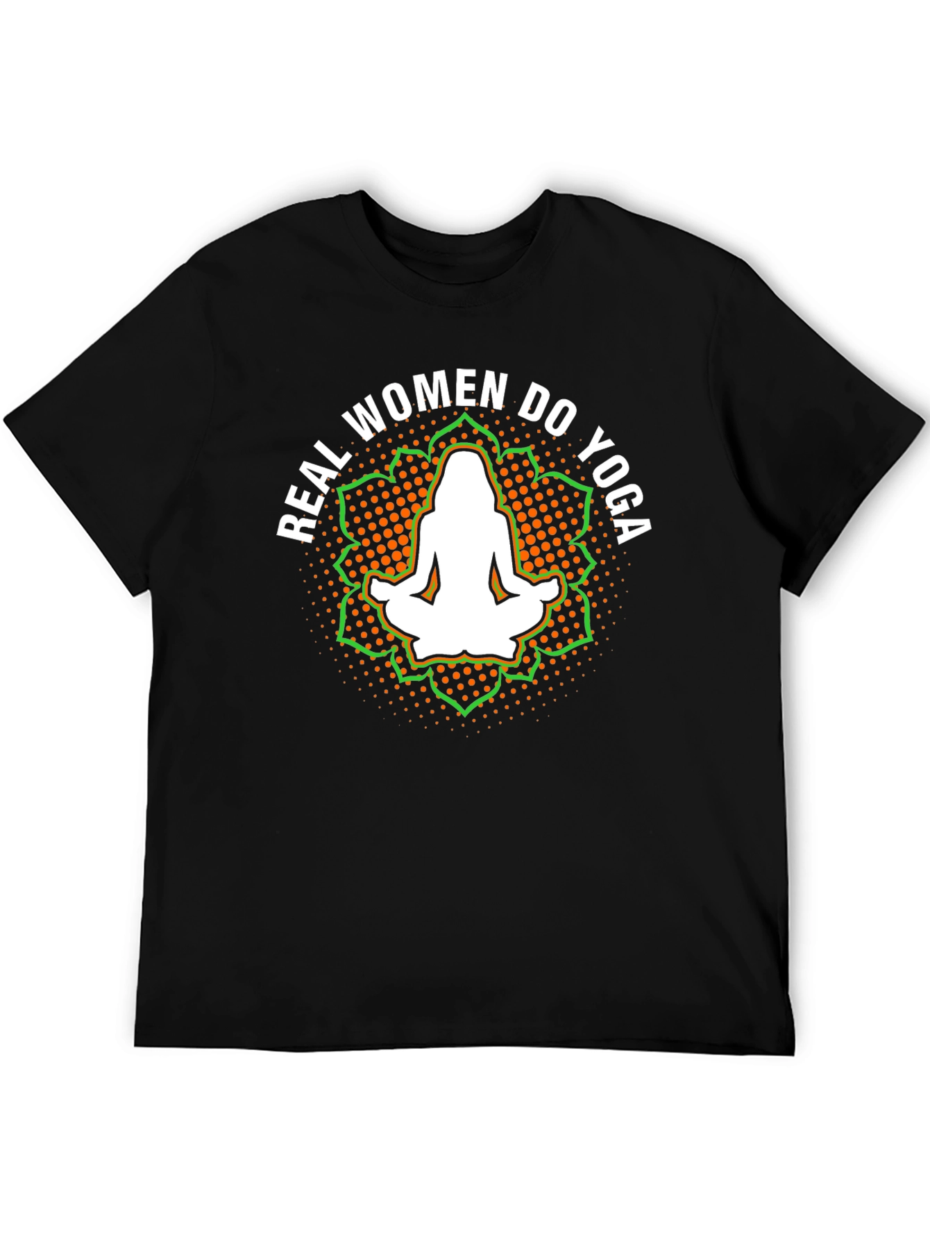 Real Women Do Yoga Graphic Tee