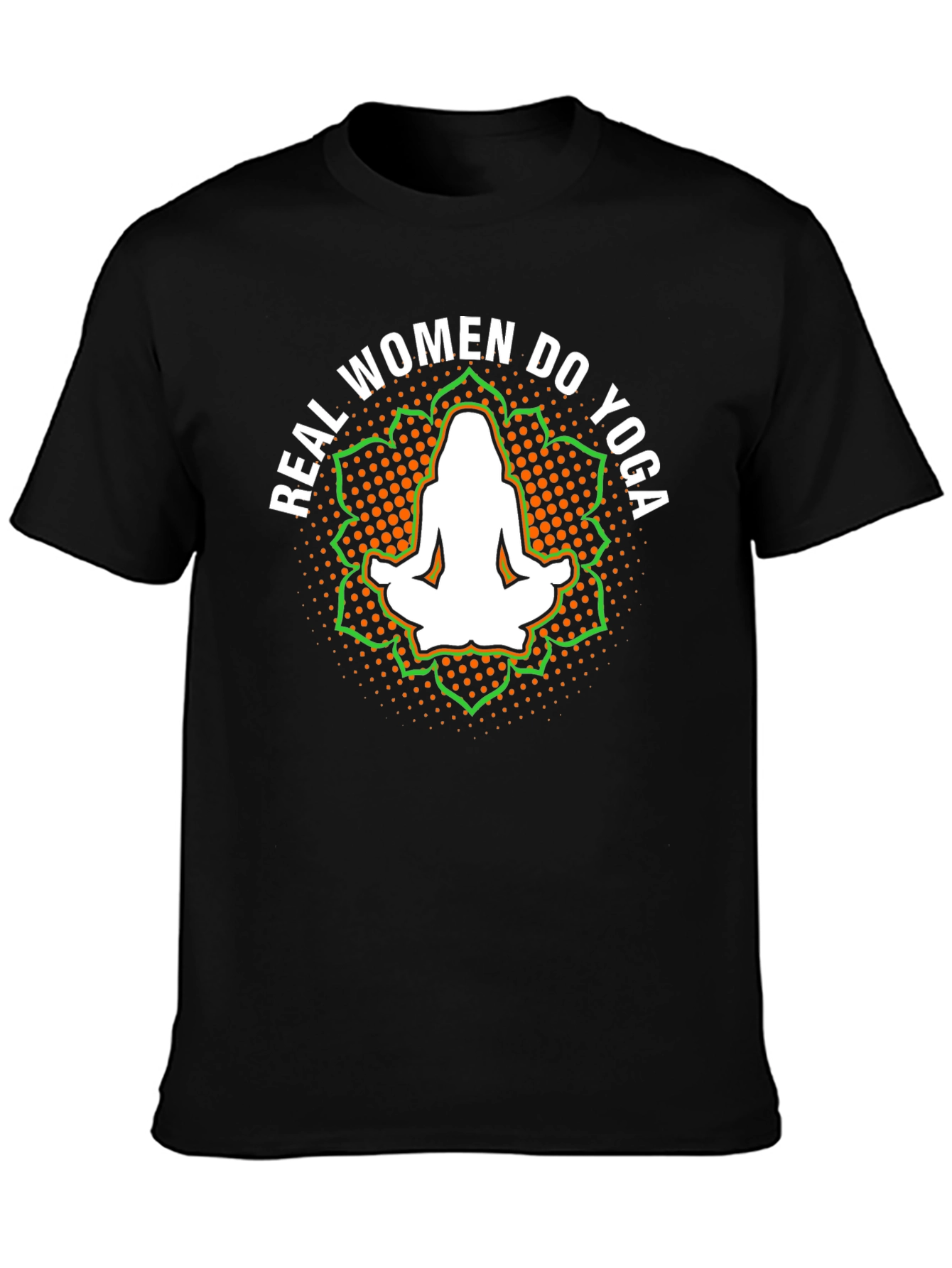 Real Women Do Yoga Graphic Tee