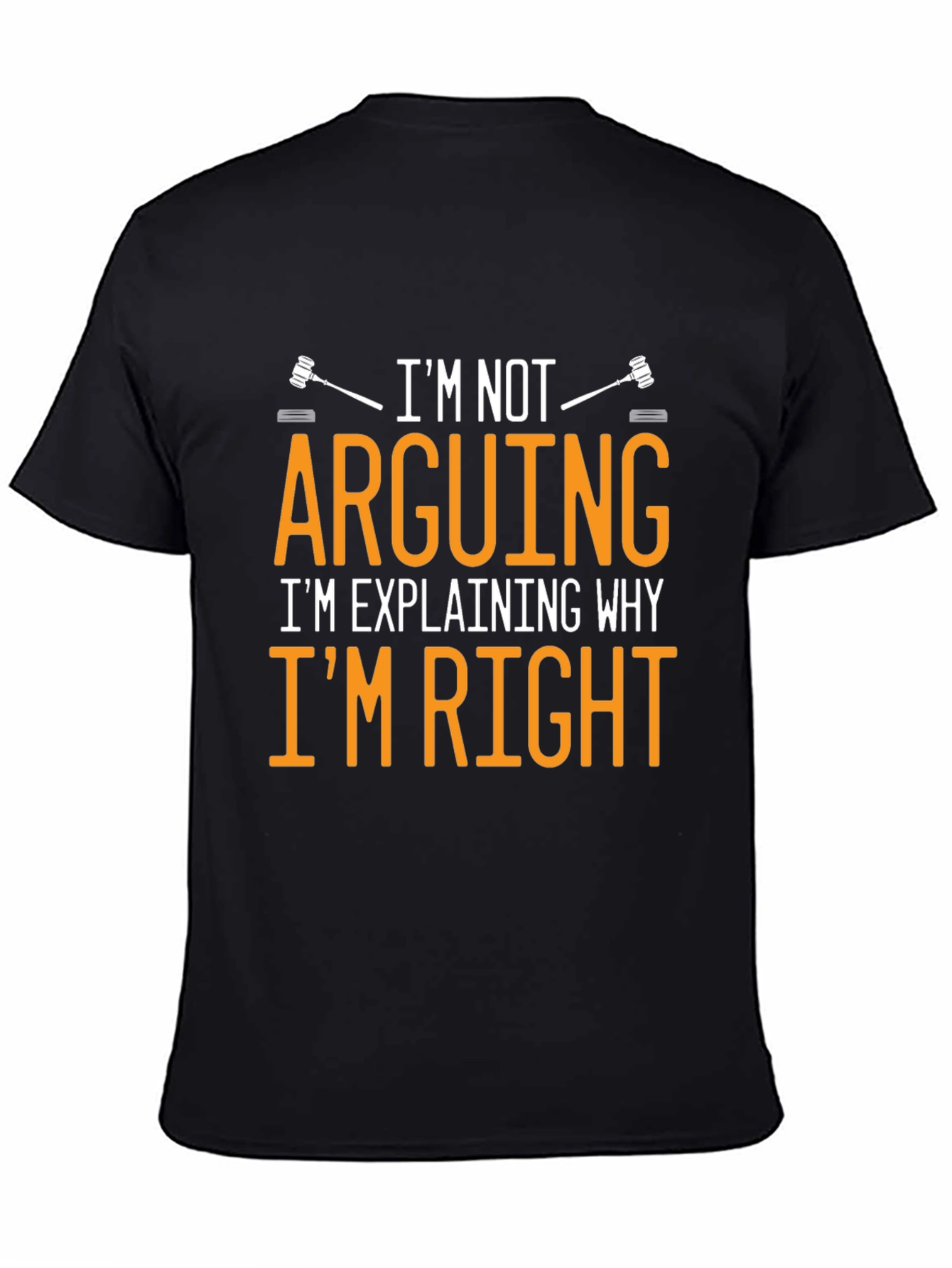 Arguing is Explaining Mens T-Shirt