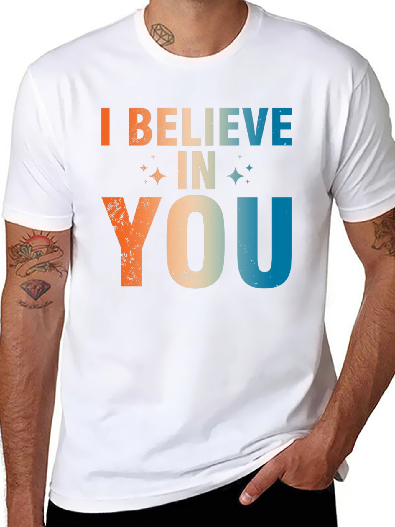 Believe In You Graphic Tee - Inspiring Positive Message