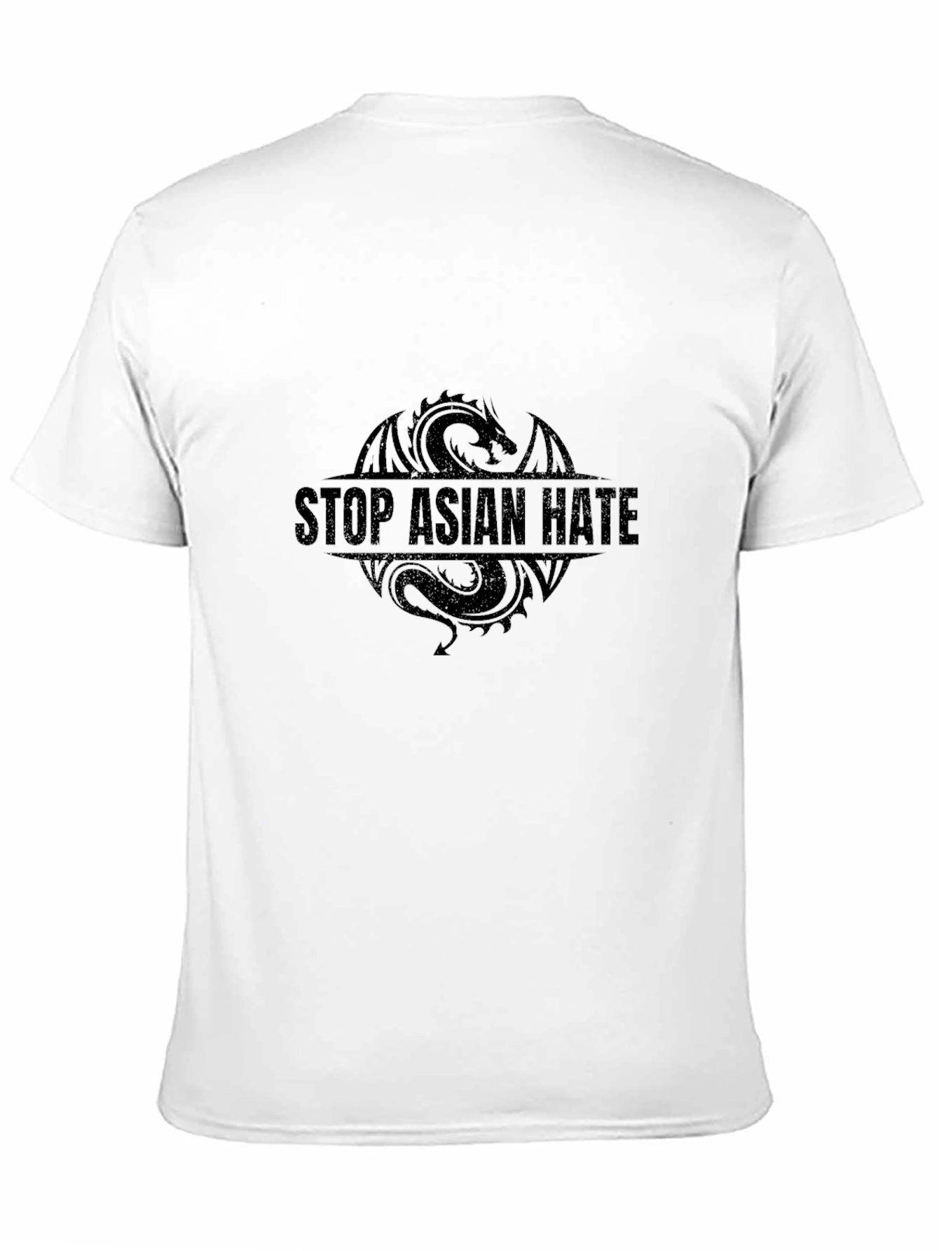 Stop Asian Hate Dragon Graphic Tee