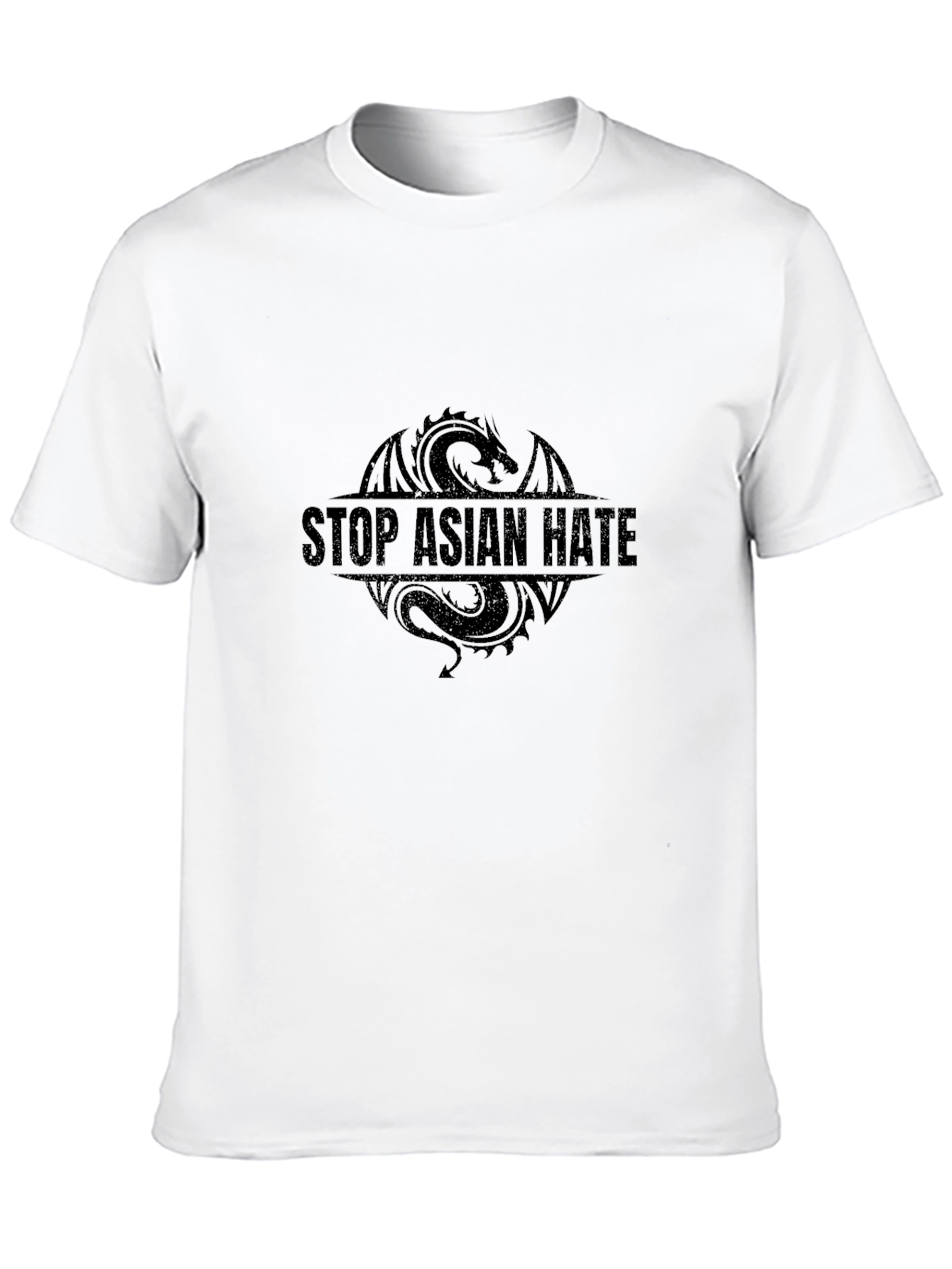 Stop Asian Hate Dragon Graphic Tee
